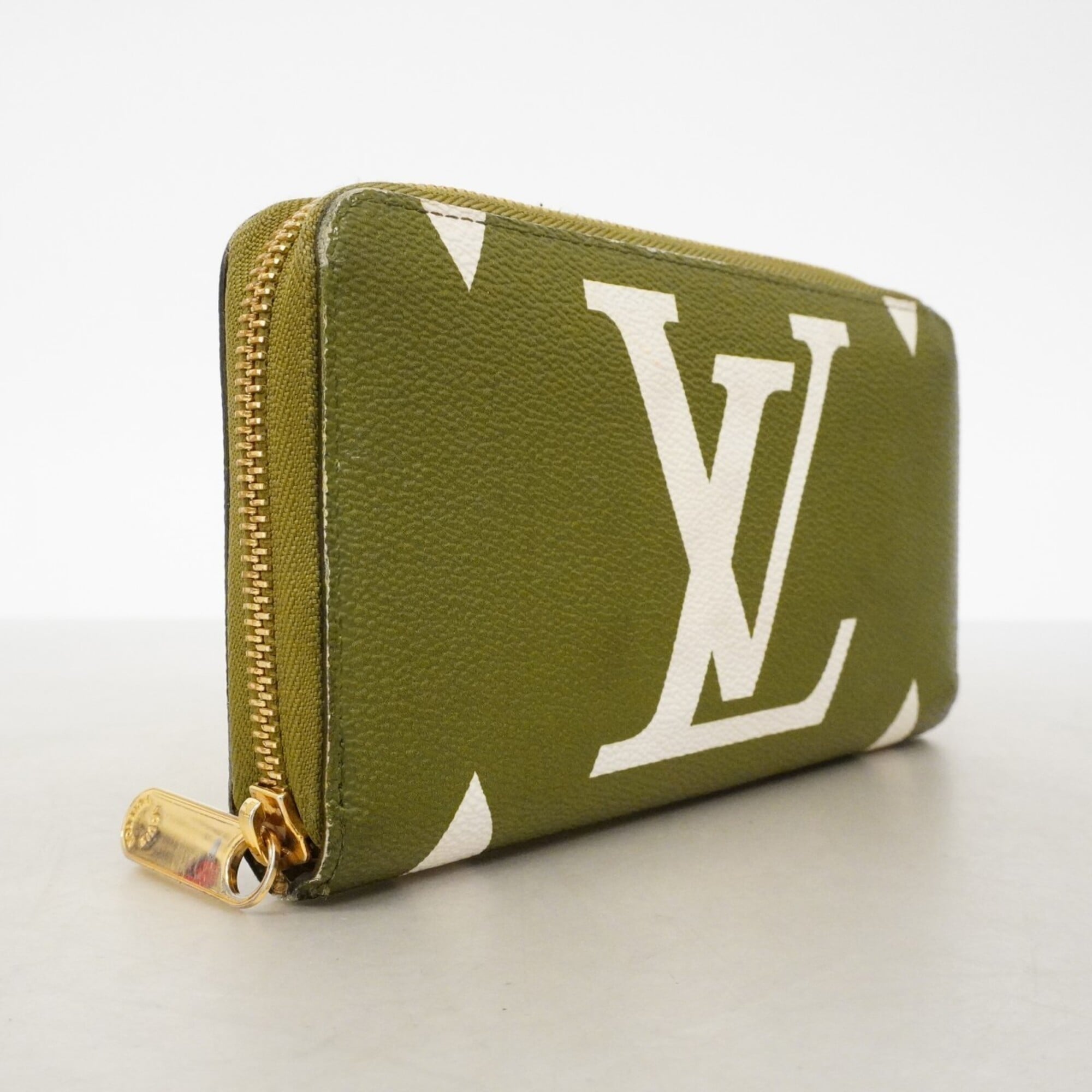 Louis Vuitton Khaki Long Wallet (Bi-Fold) (Pre-Owned)