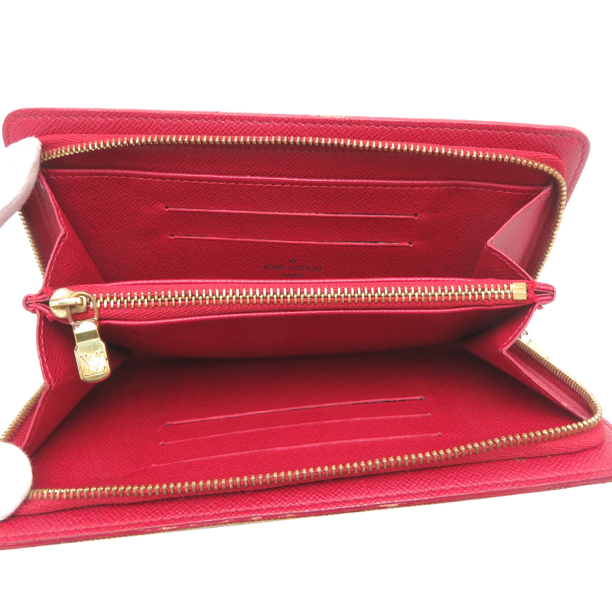 Louis Vuitton Brown Monogram Cherry Blossom Long Wallet (Bi-Fold) (Pre-Owned)
