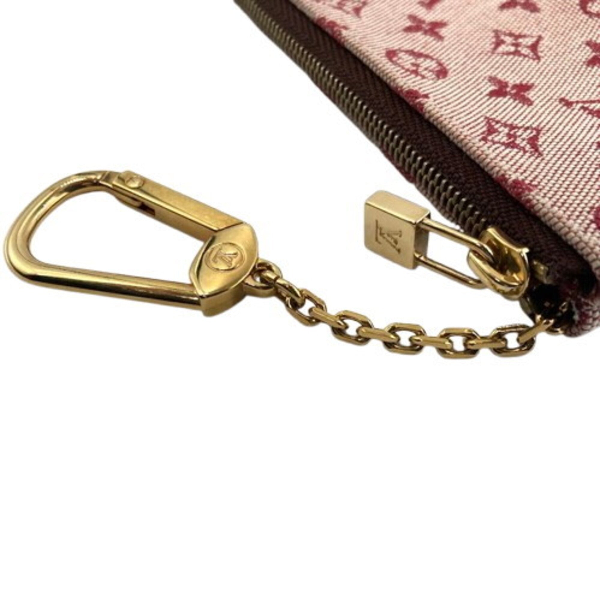 Louis Vuitton Monogram Mini Pink Canvas Coin Purse/Coin Case (Pre-Owned)