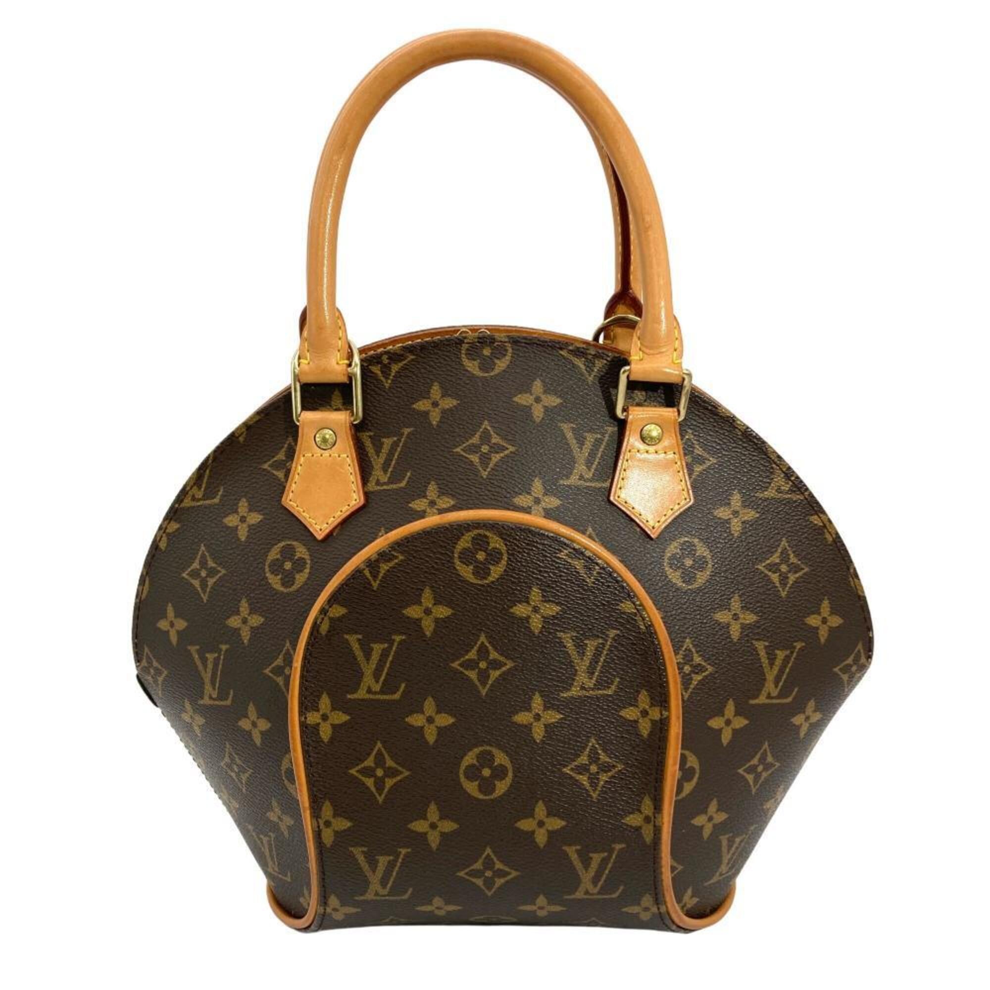 Louis Vuitton Brown Monogram Canvas Handbag (Pre-Owned)
