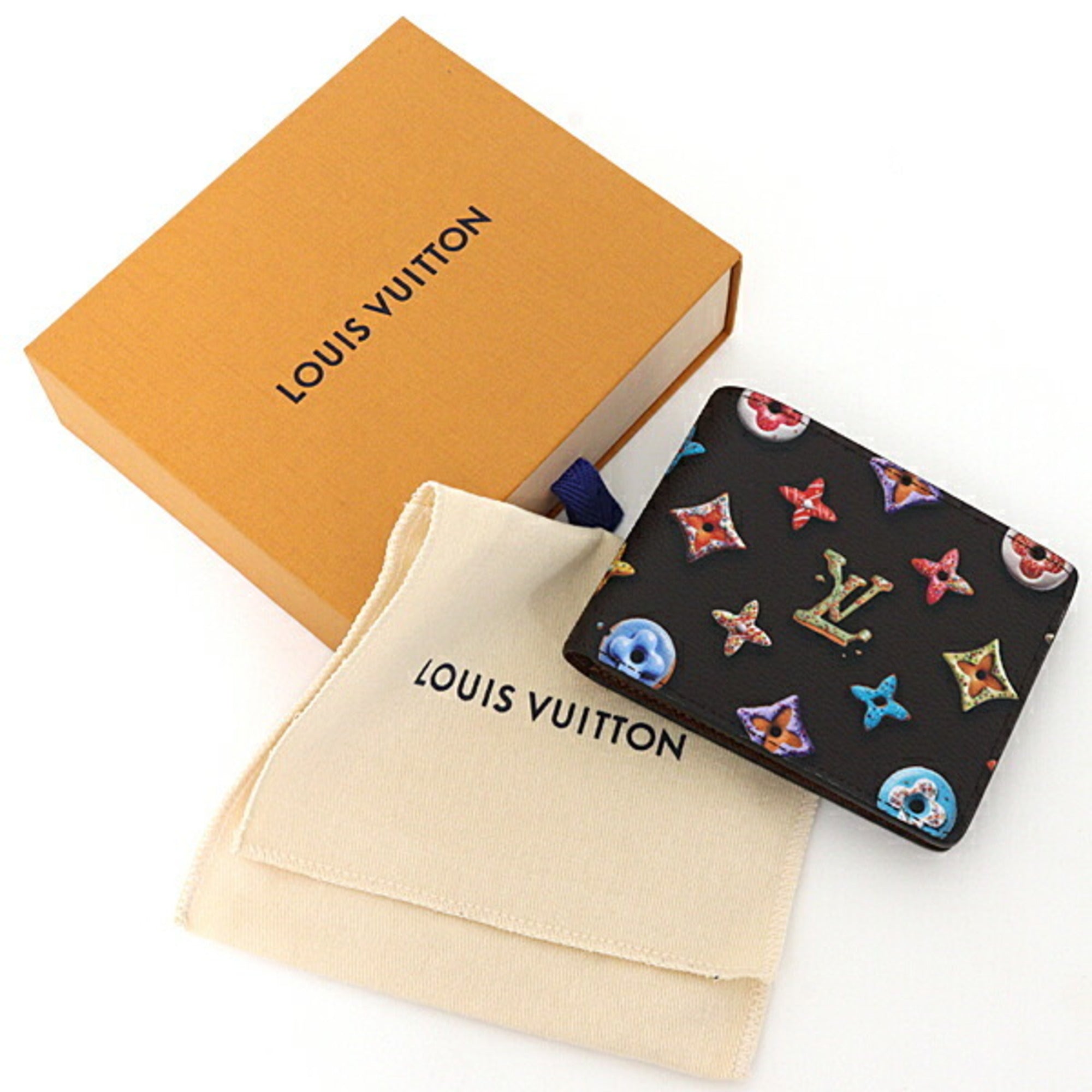 Louis Vuitton Monogram Chocolate Monogram Canvas Leather Wallet (Bi-Fold) (Pre-Owned)