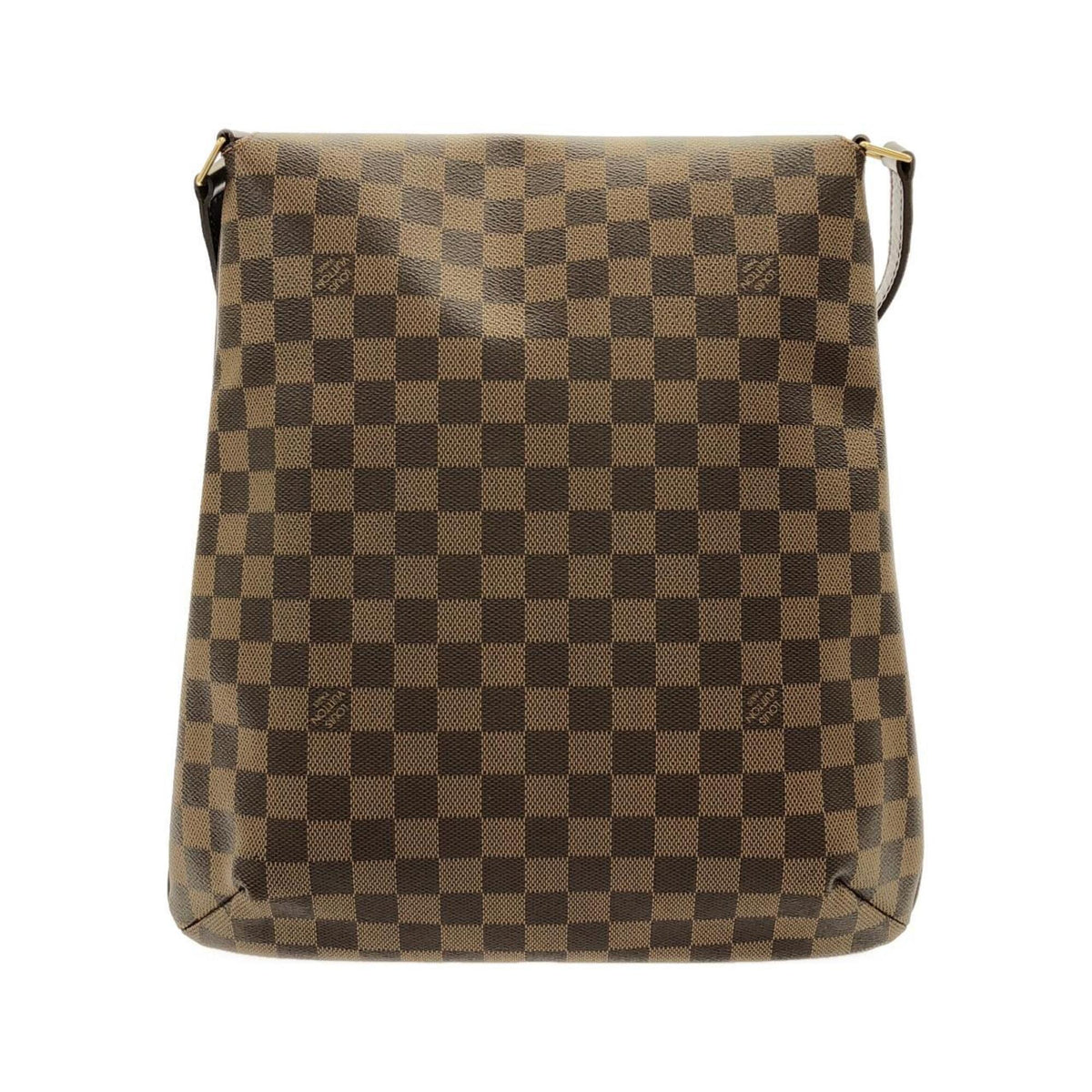 Louis Vuitton Damier Damier Canvas Ebene Damier Canvas Shoulder Bag (Pre-Owned)