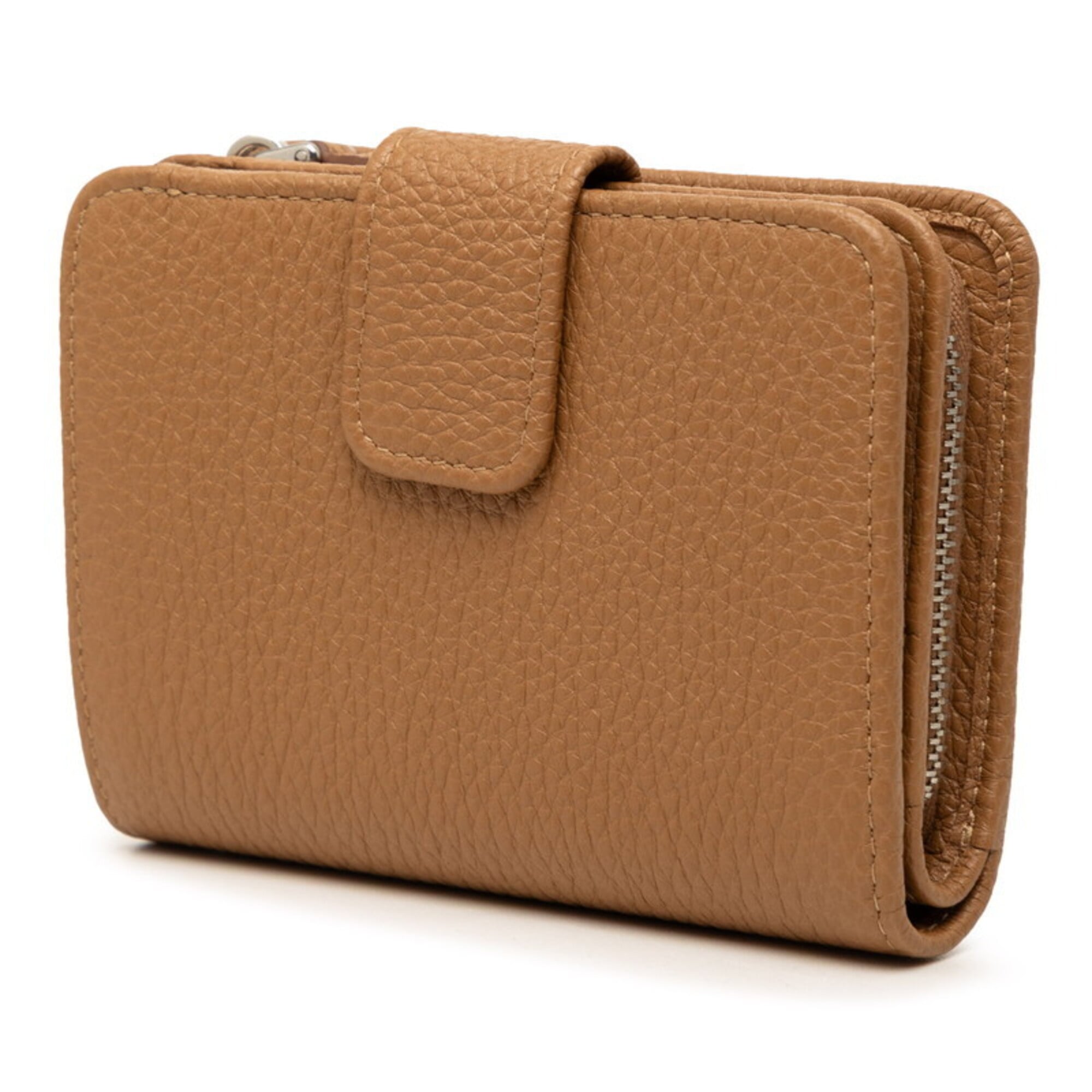 Prada Brown Camel Leather Wallet (Bi-Fold) (Pre-Owned)