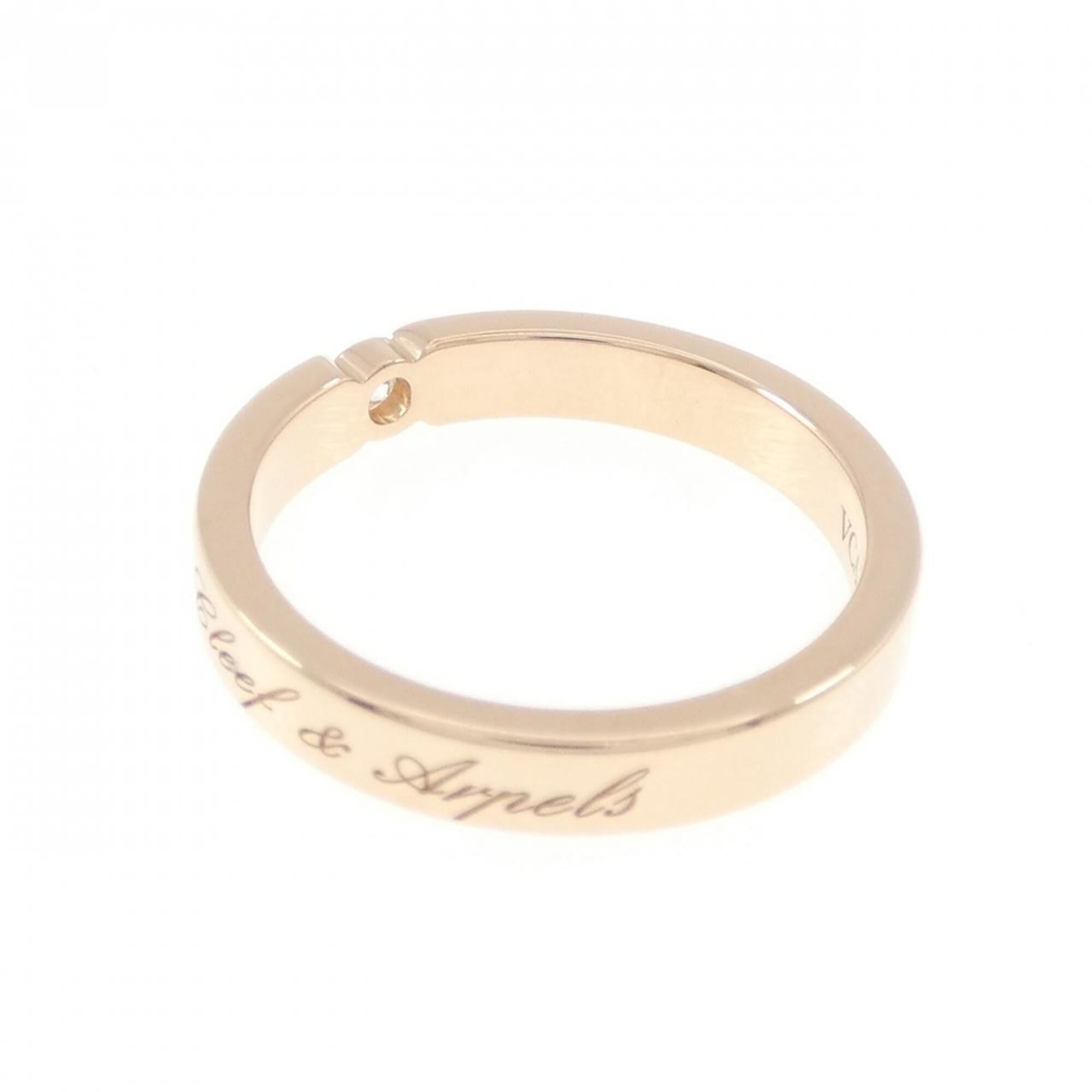 Van Cleef & Arpels Pink Gold (18K) Band Ring (Pre-Owned)