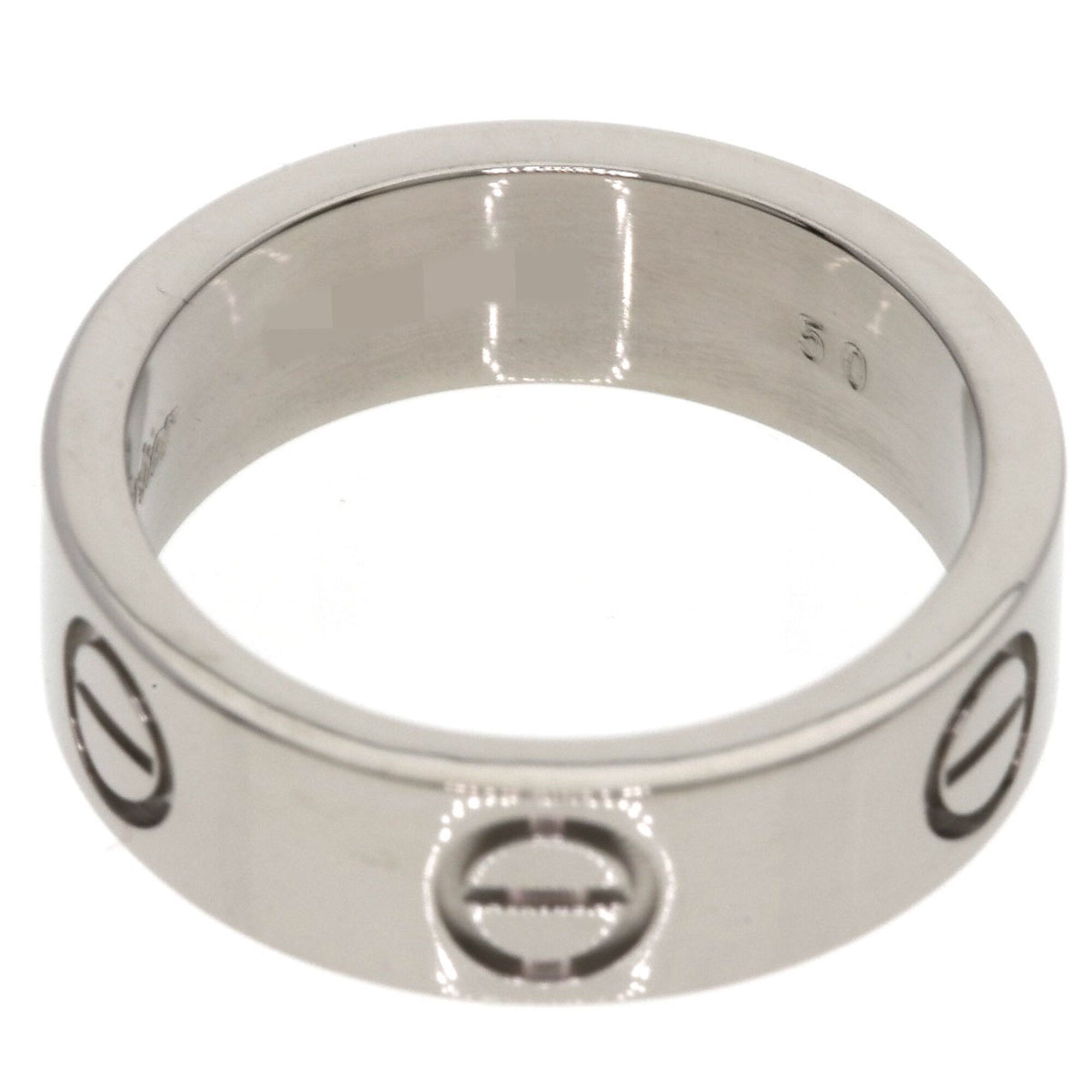 Cartier Love White Gold (18K) Band Ring (Pre-Owned)
