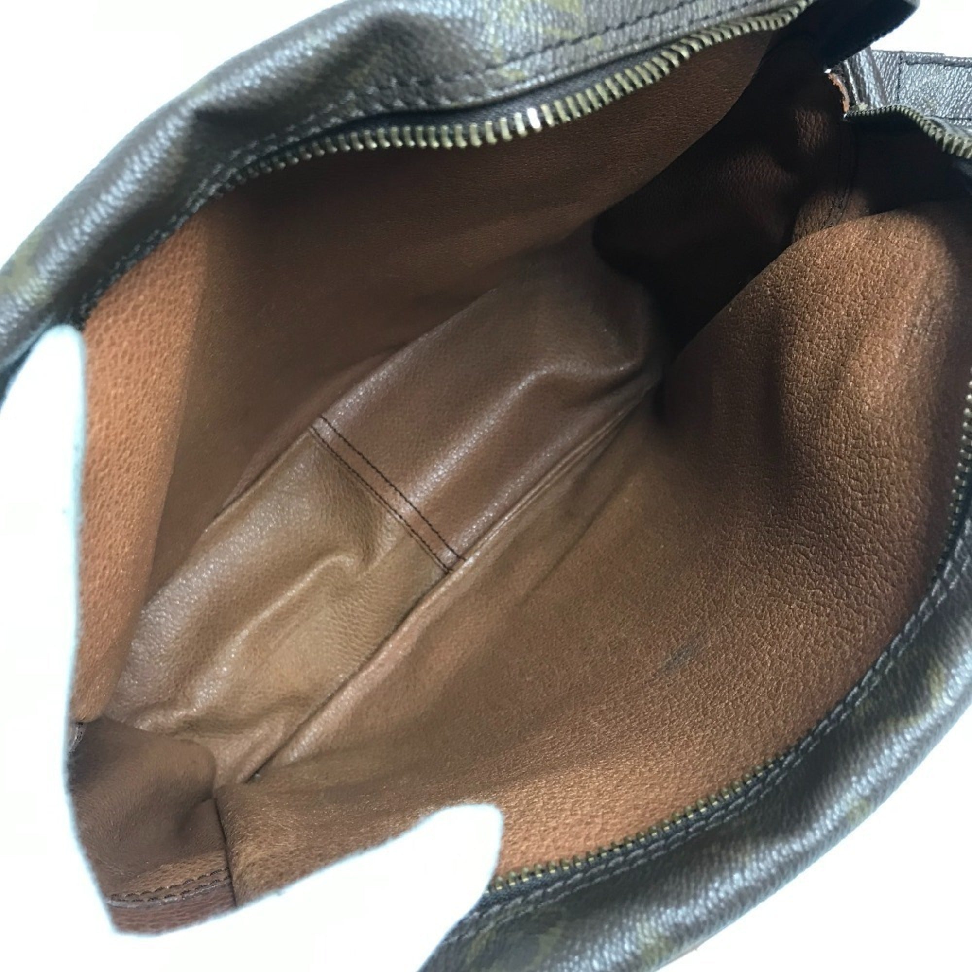 Louis Vuitton Brown Monogram Canvas Pochette Shoulder Bag (Pre-Owned)