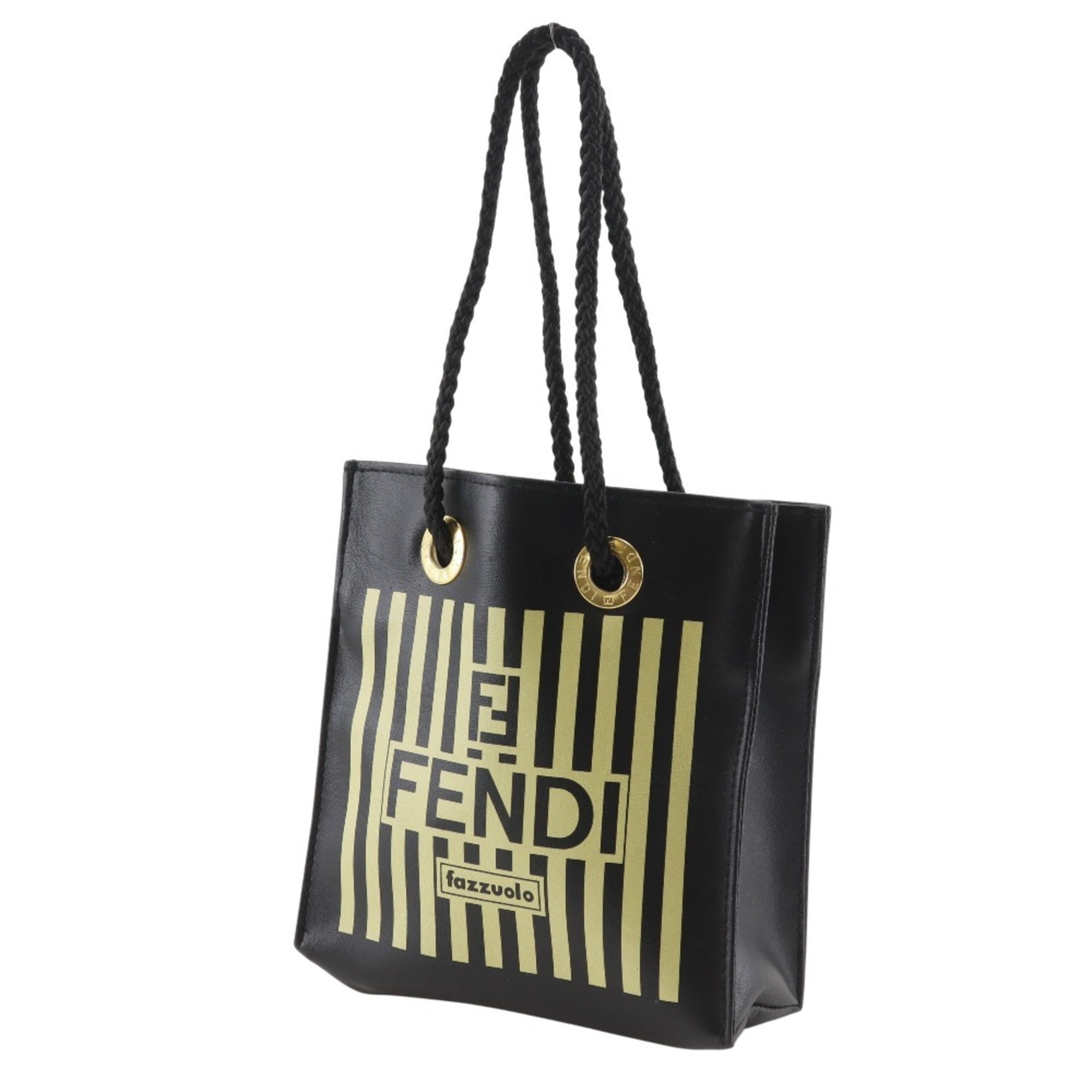 Fendi Black Leather Handbag (Pre-Owned)