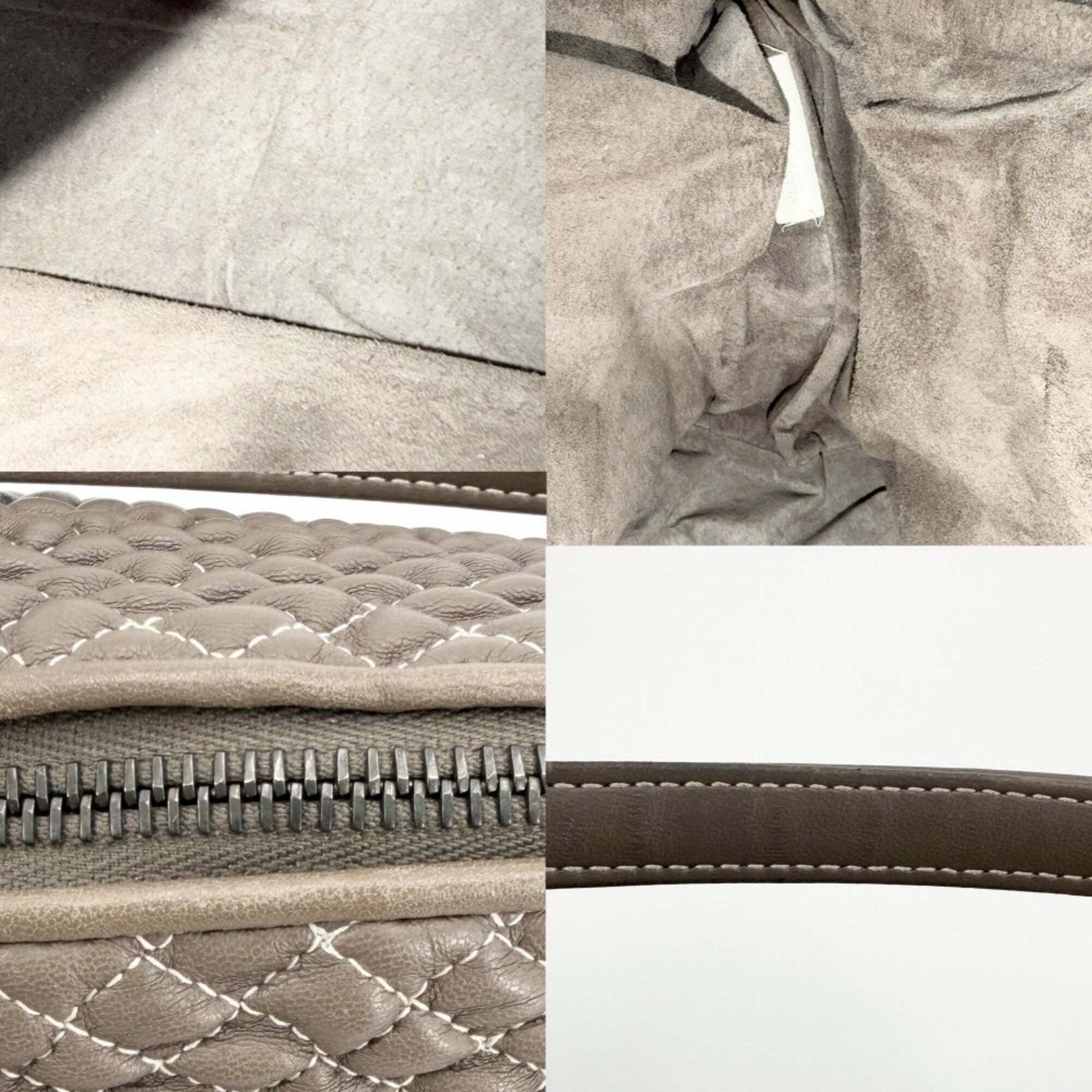 Bottega Veneta Brown Leather Handbag Shoulder Bag (Pre-Owned)