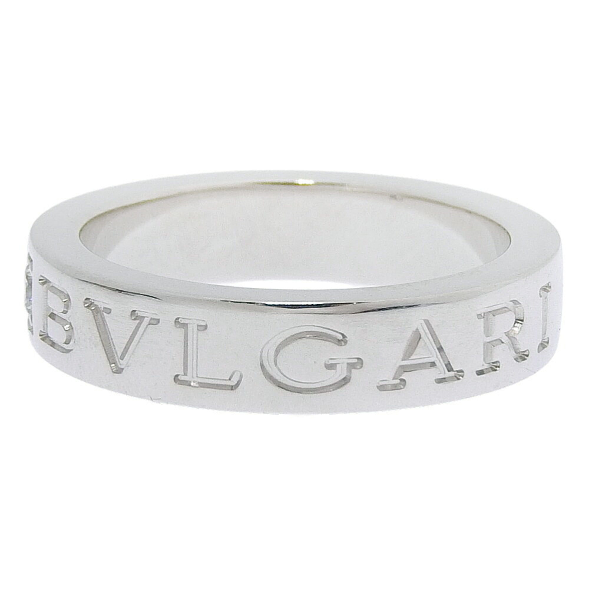 Bvlgari White Gold White Gold (18K) Band Ring (Pre-Owned)