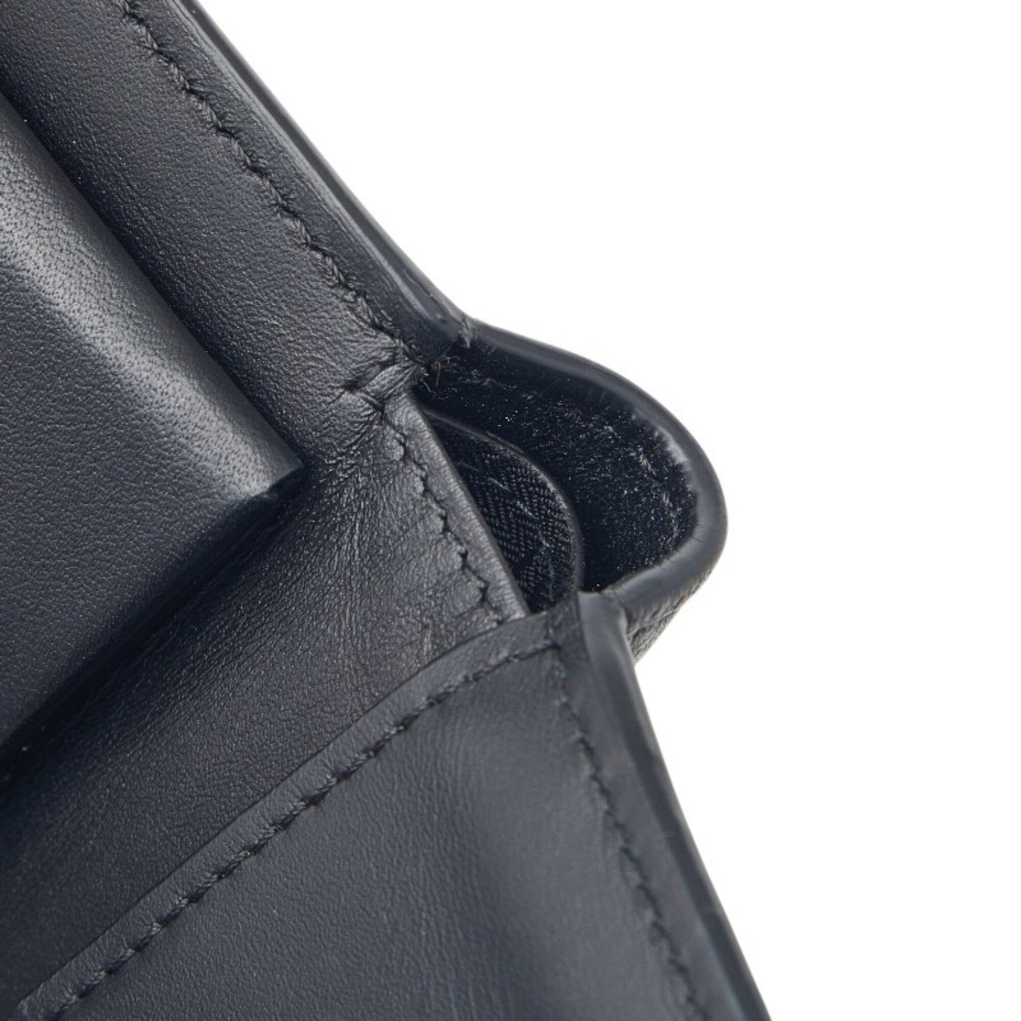 Loewe Black Leather Wallet (Bi-Fold) (Pre-Owned)