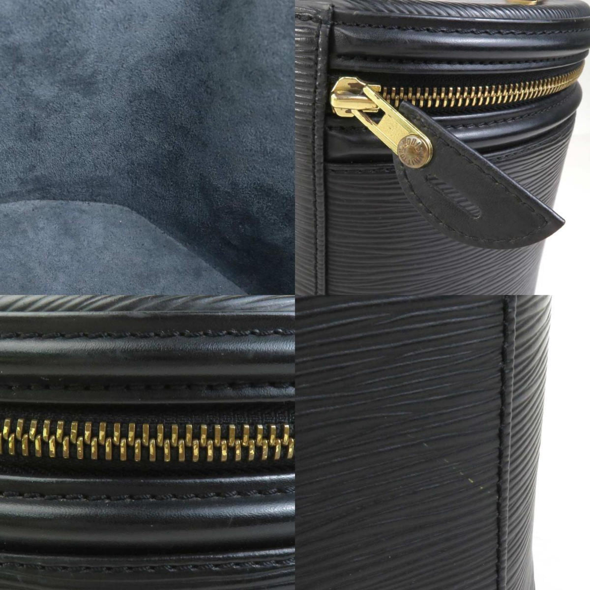 Louis Vuitton Noir Epi Leather Handbag (Pre-Owned)