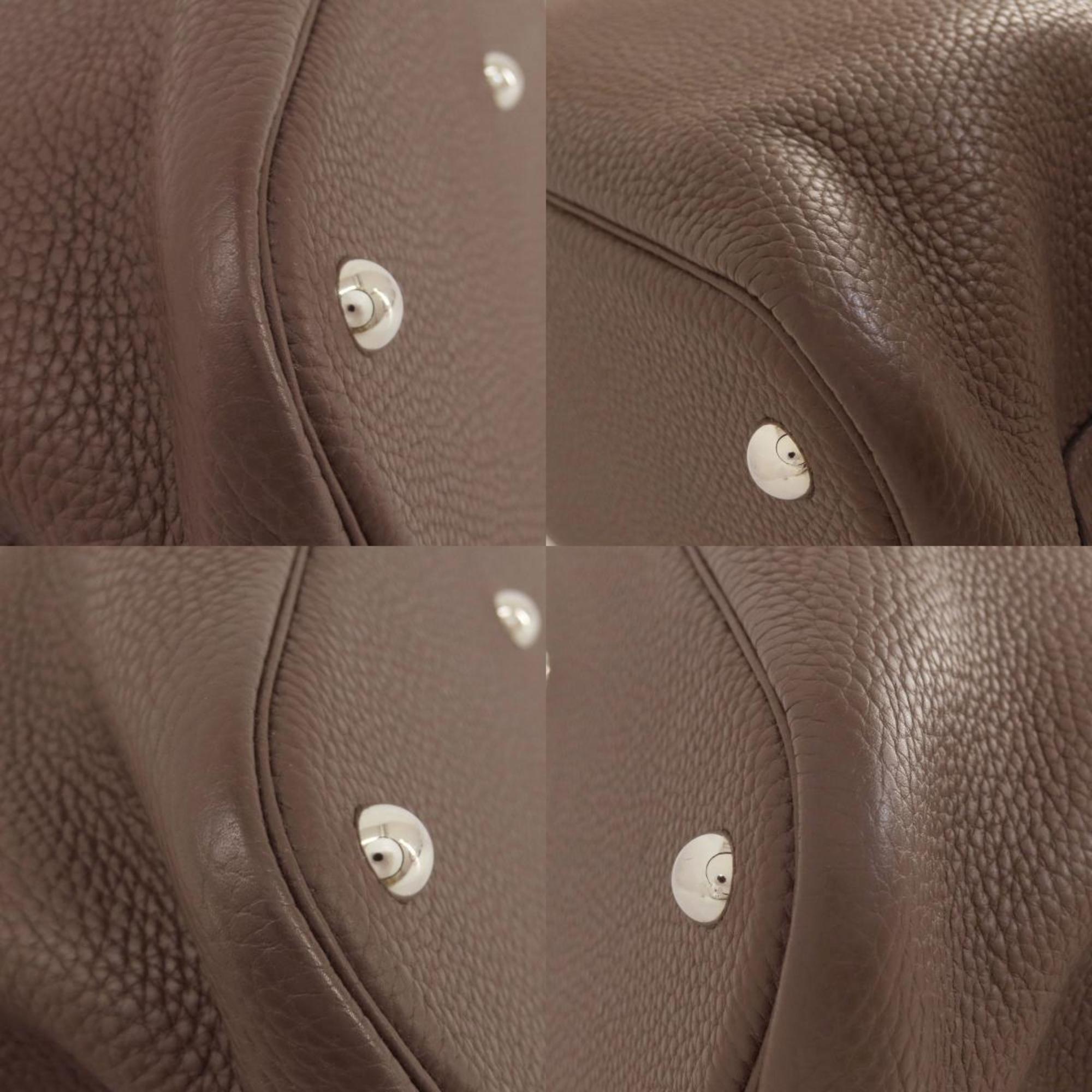 Hermes Bolide Brown Handbag (Pre-Owned)