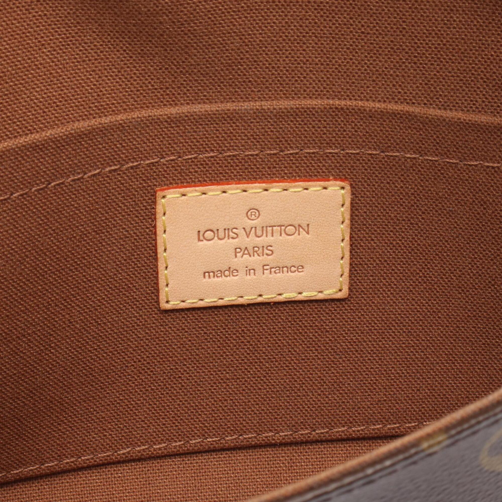 Louis Vuitton Brown Monogram Monogram Leather Fanny Pack Pochette (Pre-Owned)