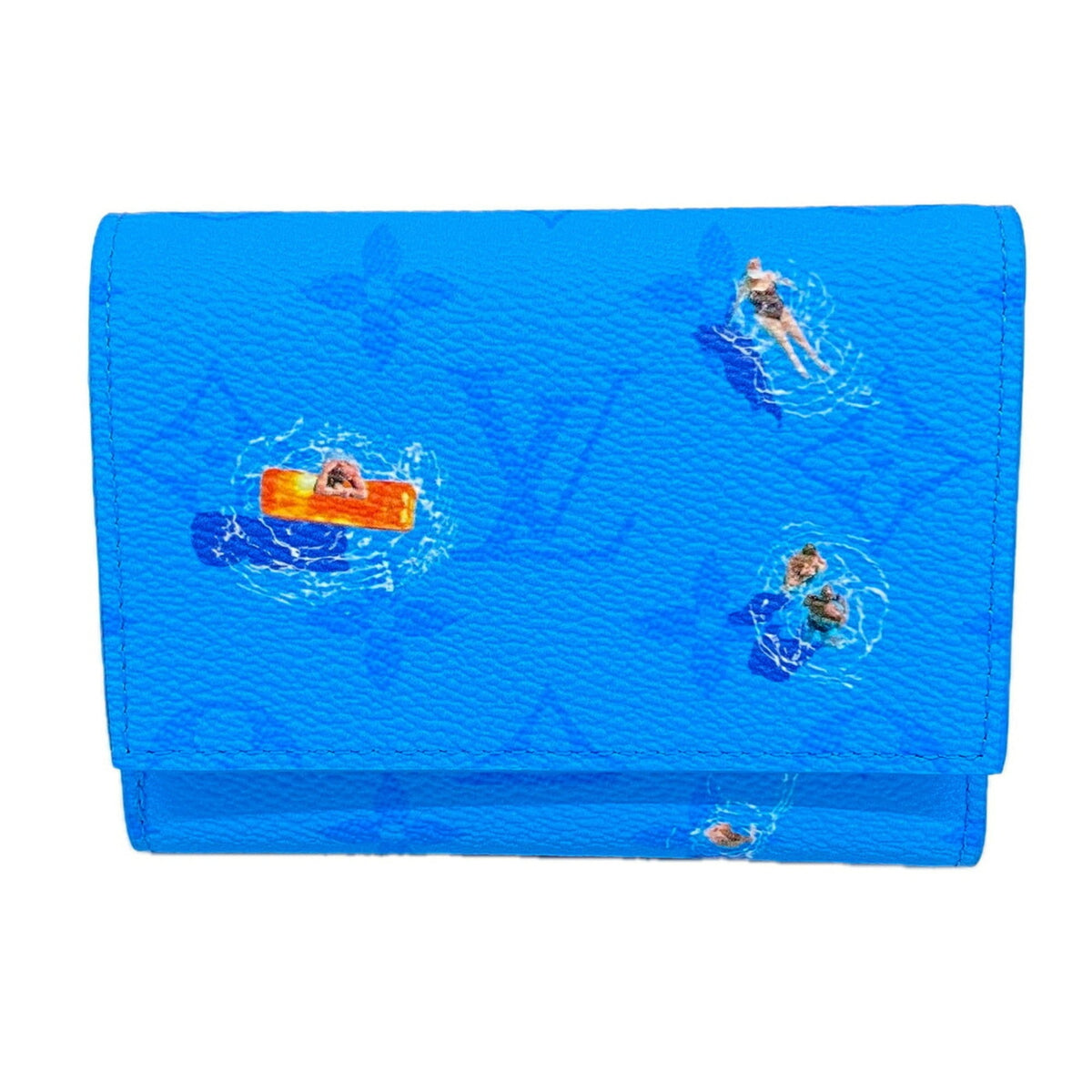 Louis Vuitton Blue Wallet (Tri-Fold) (Pre-Owned)