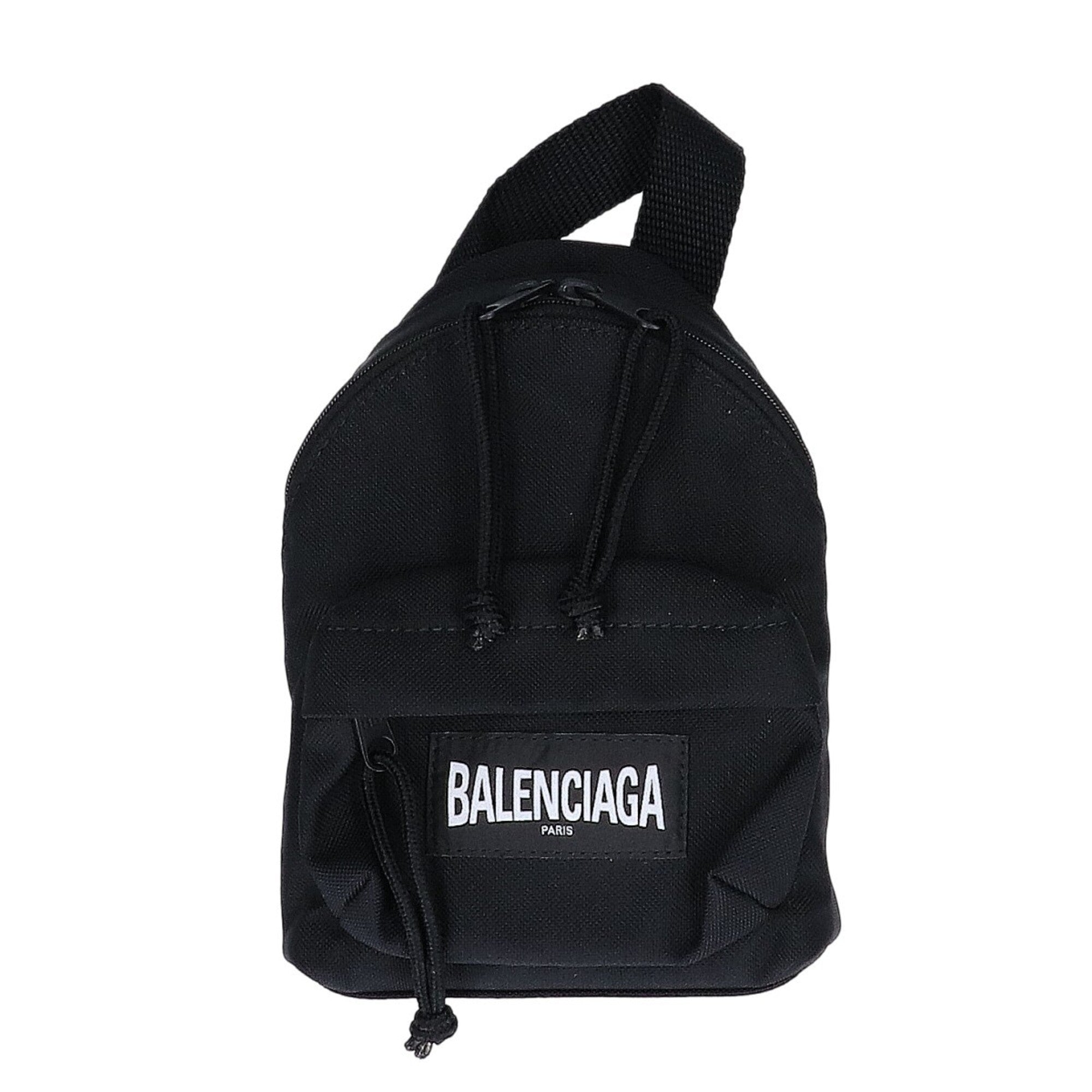 Balenciaga Black Nylon Shoulder Bag (Pre-Owned)