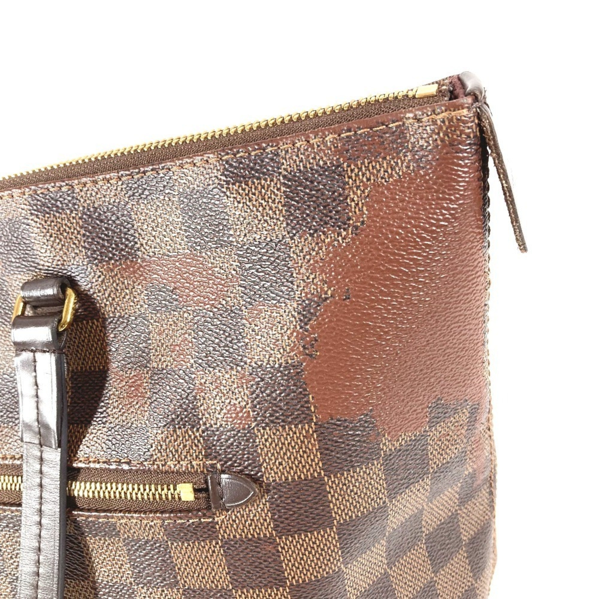 Louis Vuitton Damier Brown Ebene Damier Canvas Shoulder Bag Tote Bag (Pre-Owned)