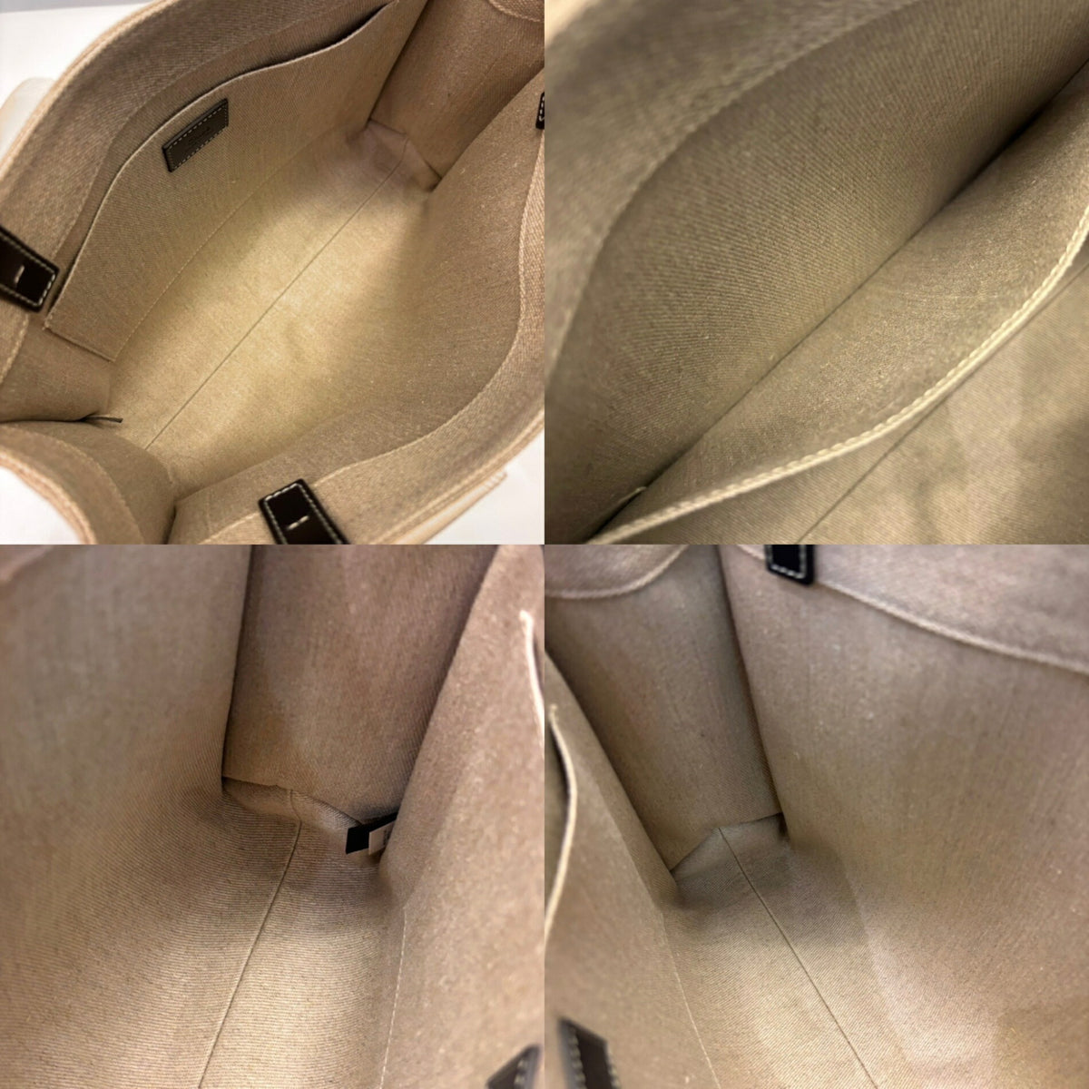 Chloé Beige Canvas Tote Bag (Pre-Owned)