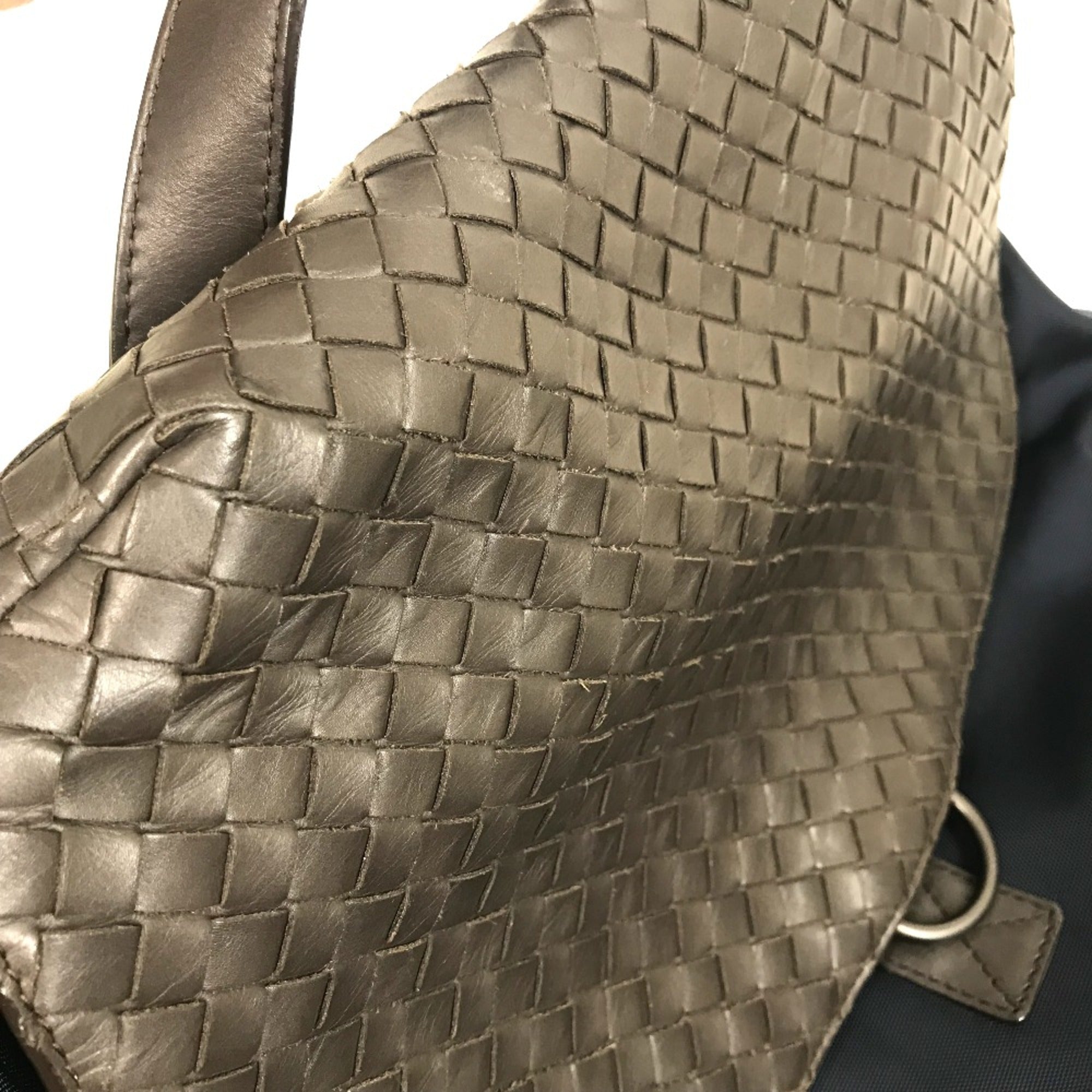 Bottega Veneta Navy Other Backpack (Pre-Owned)