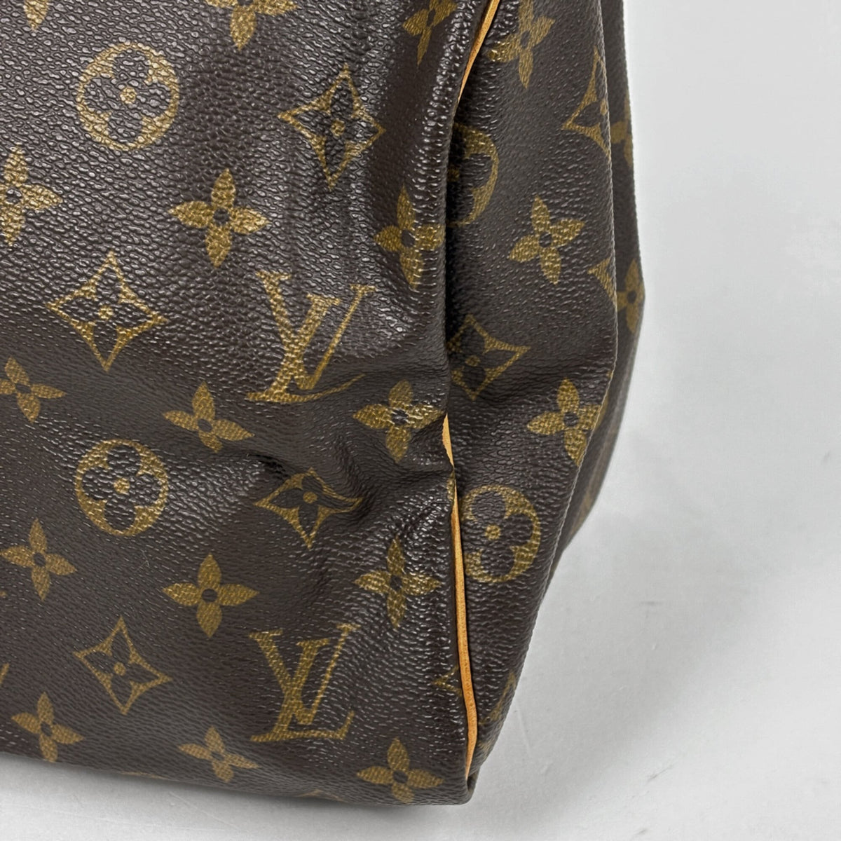 Louis Vuitton Brown Monogram Boston Bag Handbag (Pre-Owned)