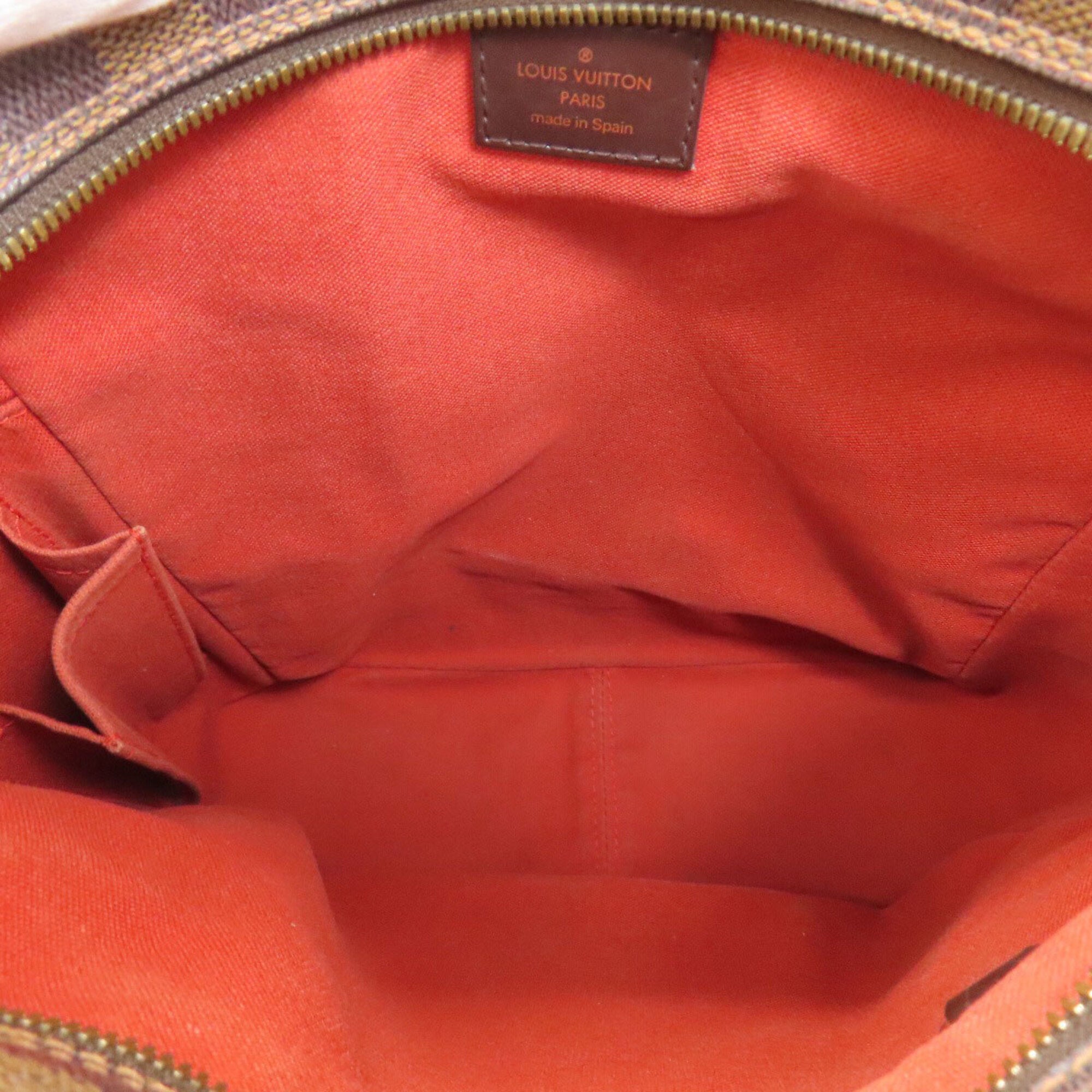 Louis Vuitton Damier Damier Canvas Ebene Damier Canvas Shoulder Bag (Pre-Owned)