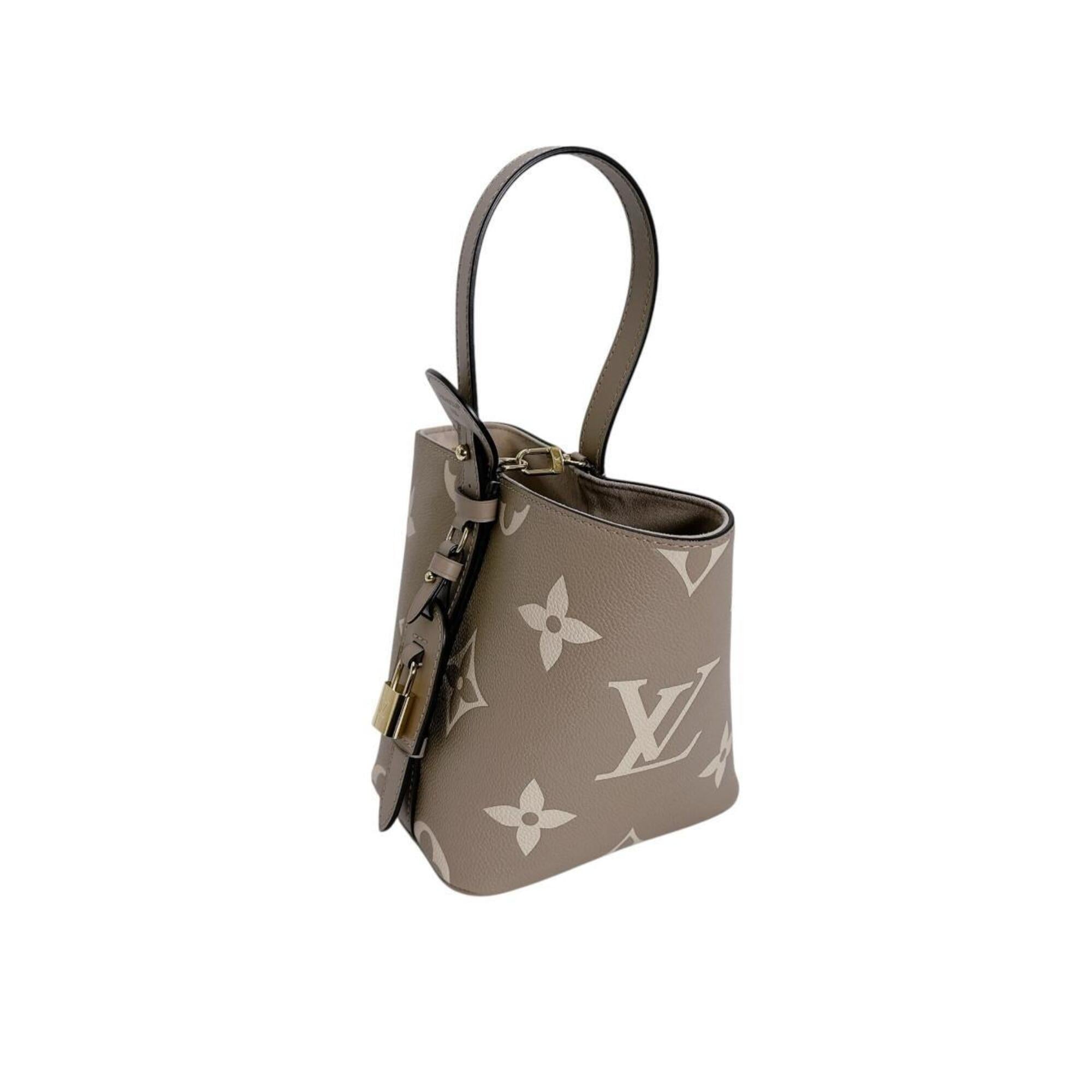 Louis Vuitton Monogram Empreinte Beige Monogram Empreinte Tote Bag (Pre-Owned)