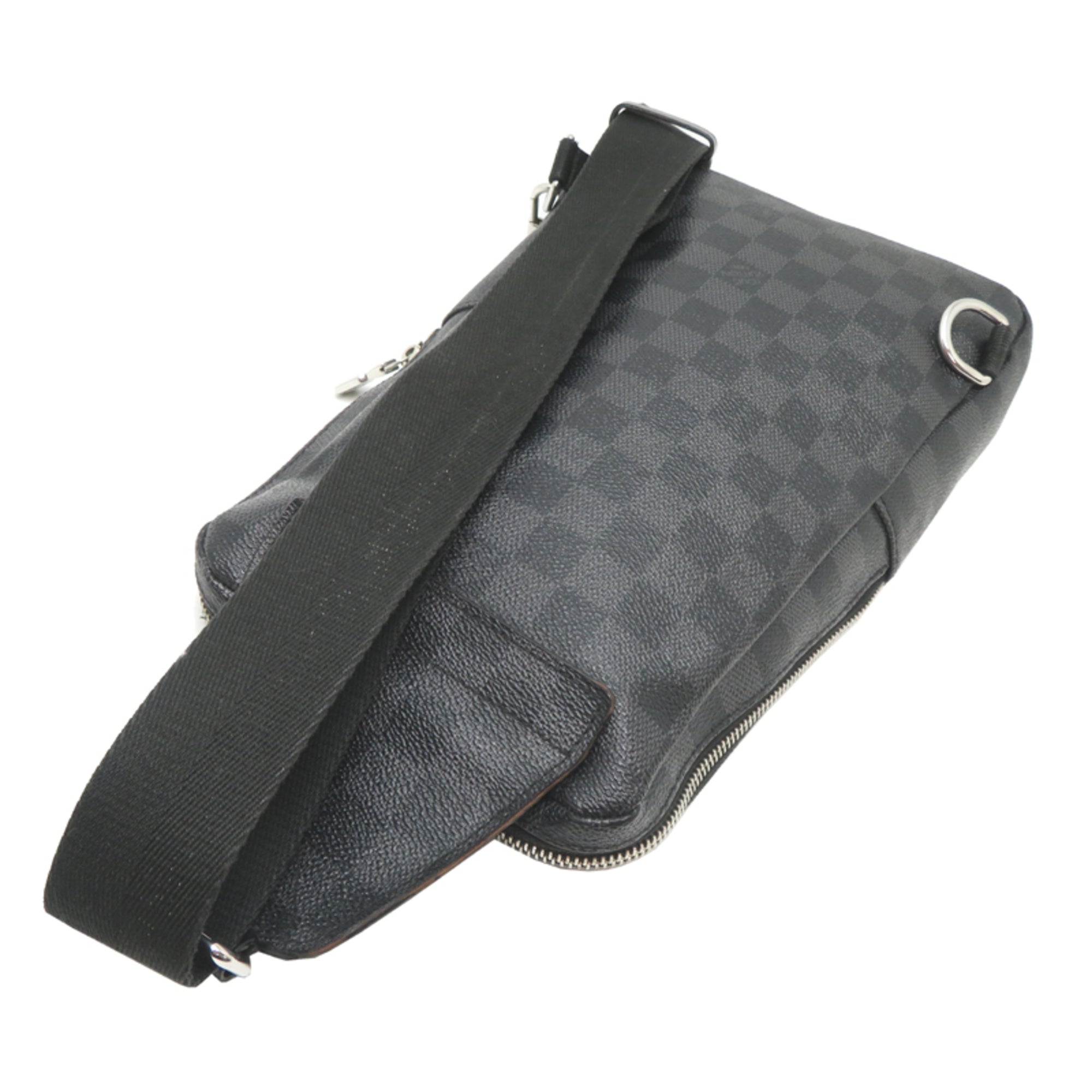 Louis Vuitton Black Damier Graphite Sling Bag (Pre-Owned)