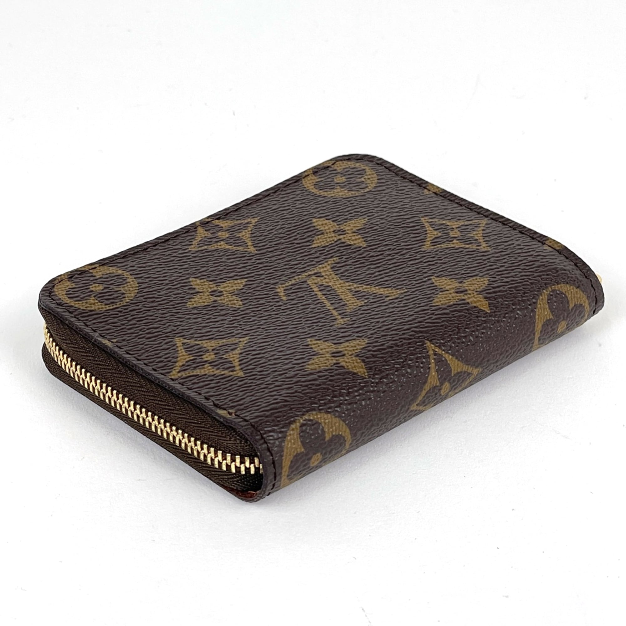 Louis Vuitton Brown Monogram Coin Purse/Coin Case (Pre-Owned)