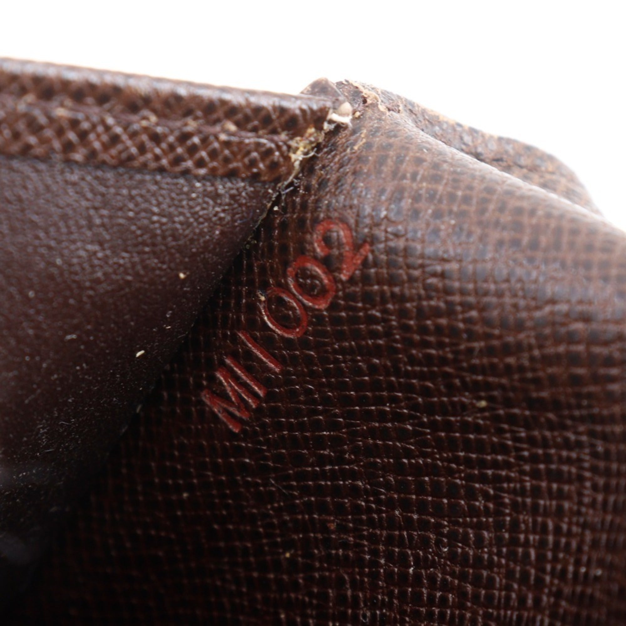 Louis Vuitton Brown Damier Canvas Bill Wallet (Bi-Fold) (Pre-Owned)