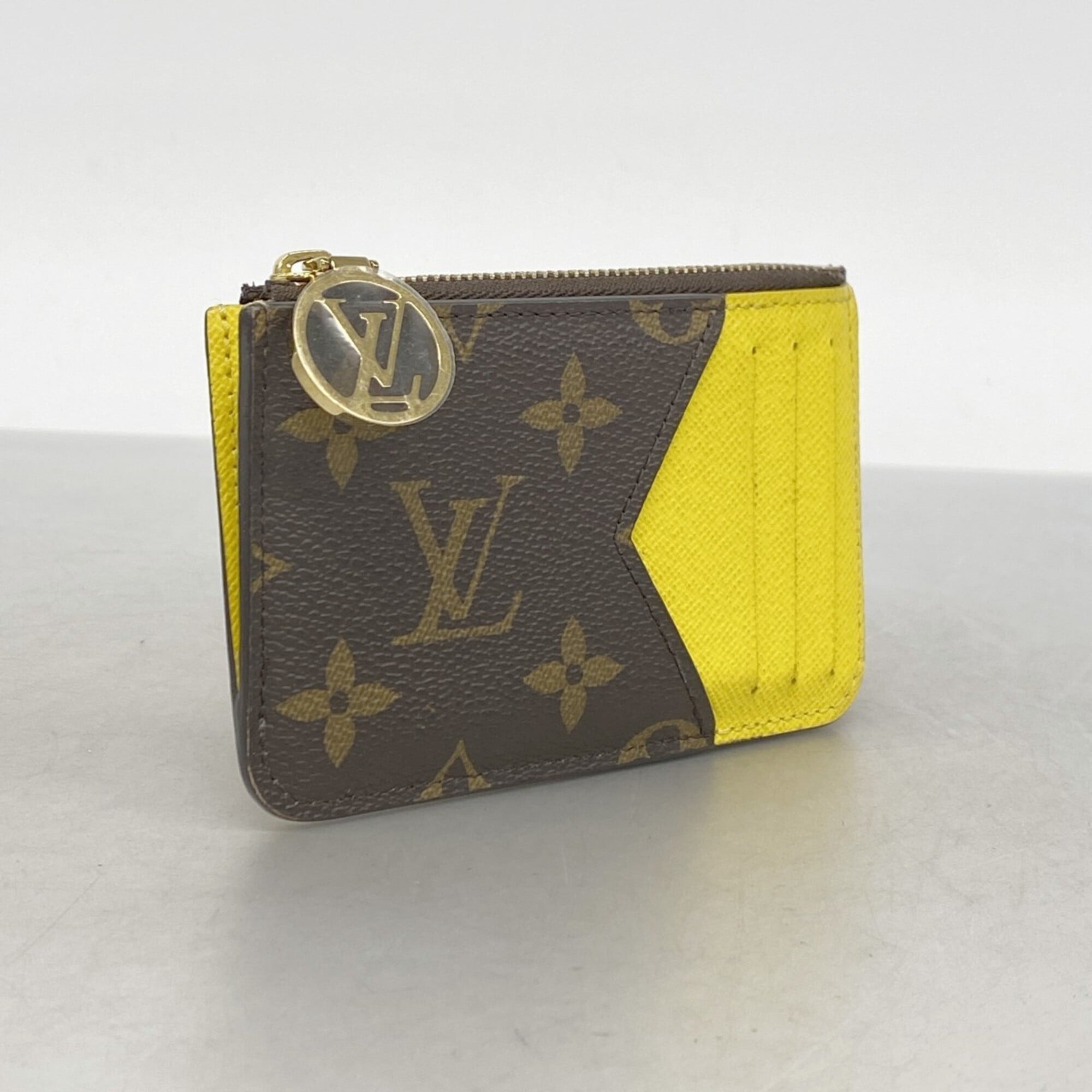 Louis Vuitton Jaune Coin Purse/Coin Case (Pre-Owned)