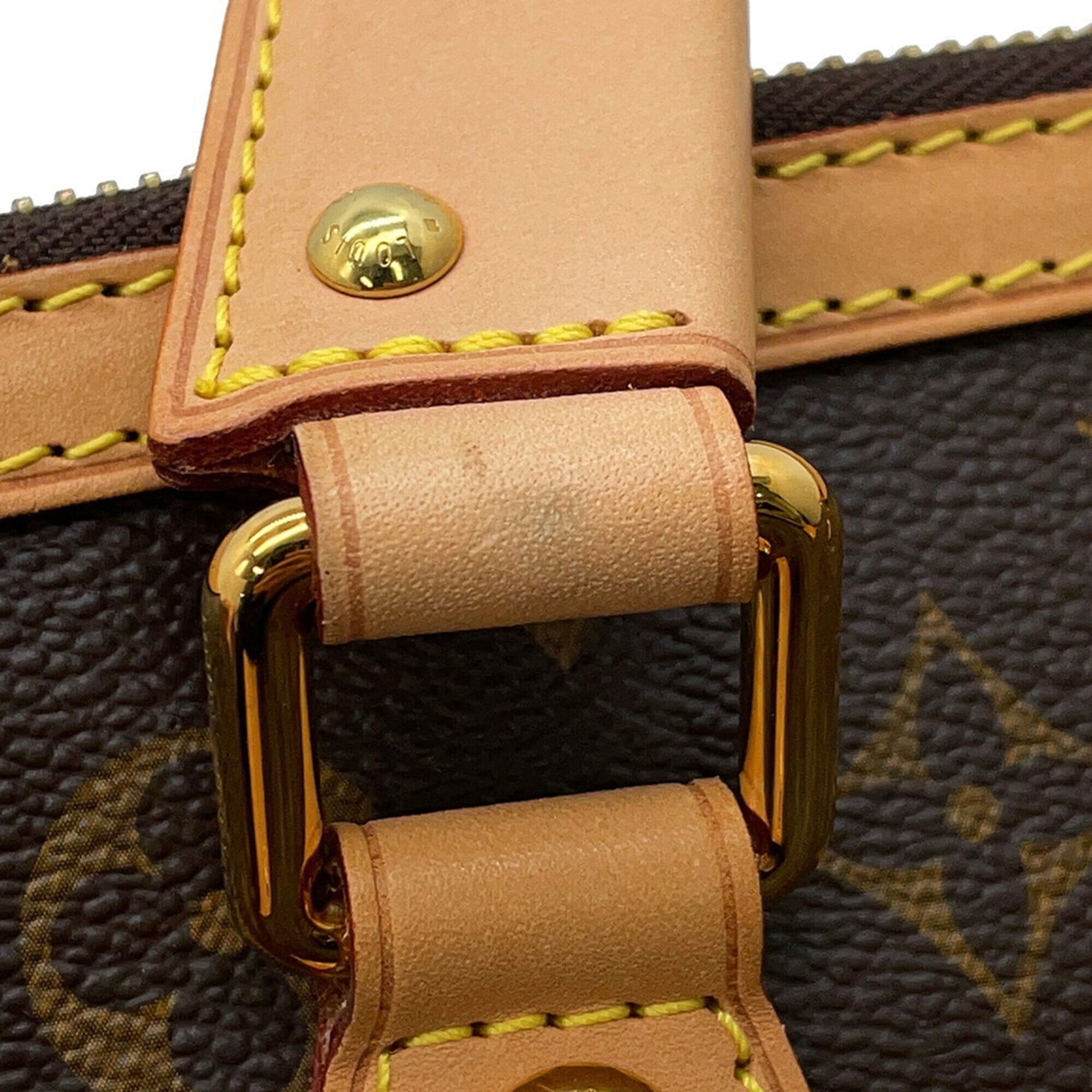 Louis Vuitton Monogram Beige Monogram Handbag Shoulder Bag (Pre-Owned)