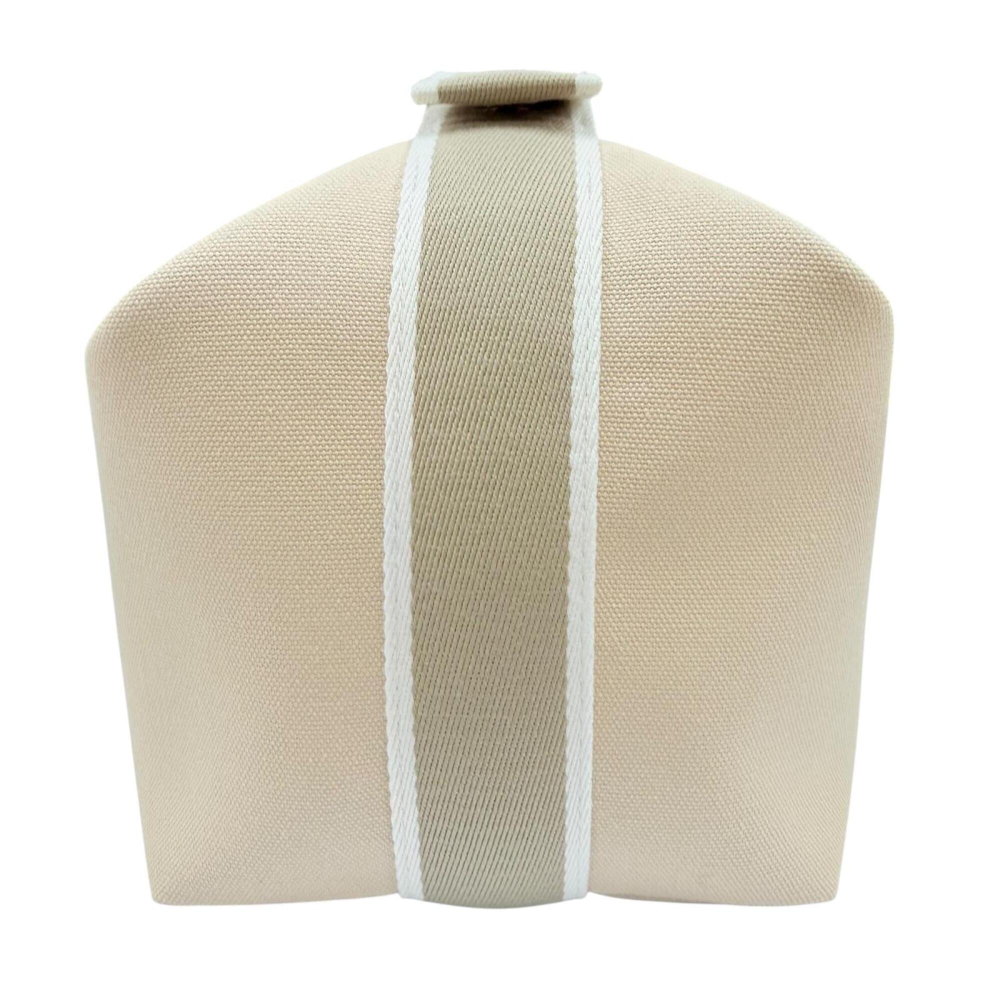 Hermes Natural Cotton Handbag (Pre-Owned)
