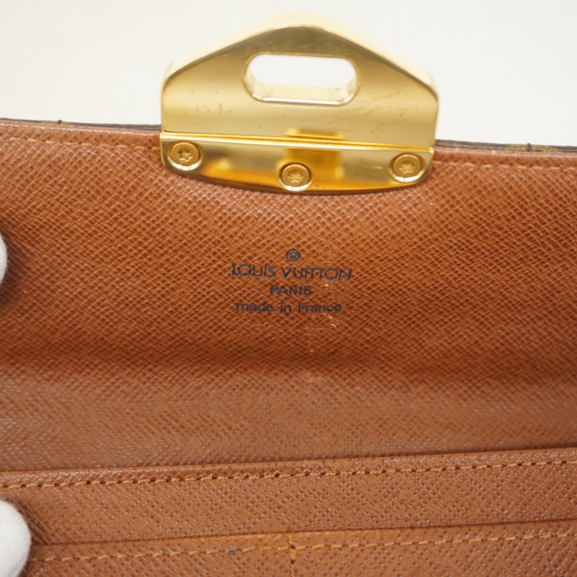 Louis Vuitton Brown Long Wallet (Bi-Fold) (Pre-Owned)