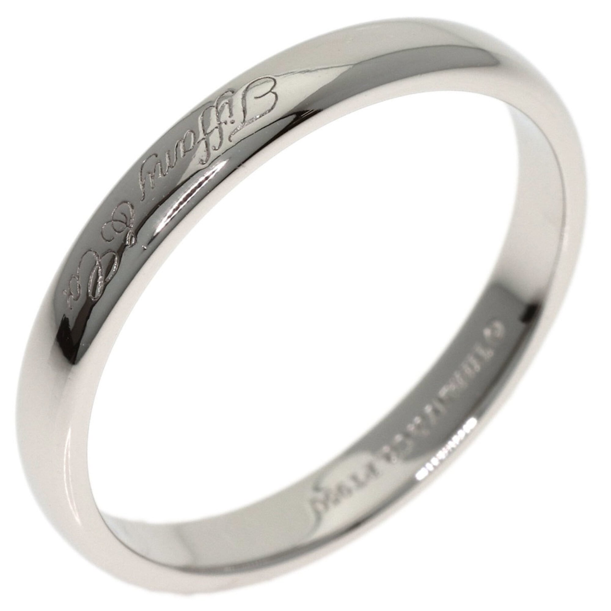 Tiffany Platinum 950 Band Ring (Pre-Owned)