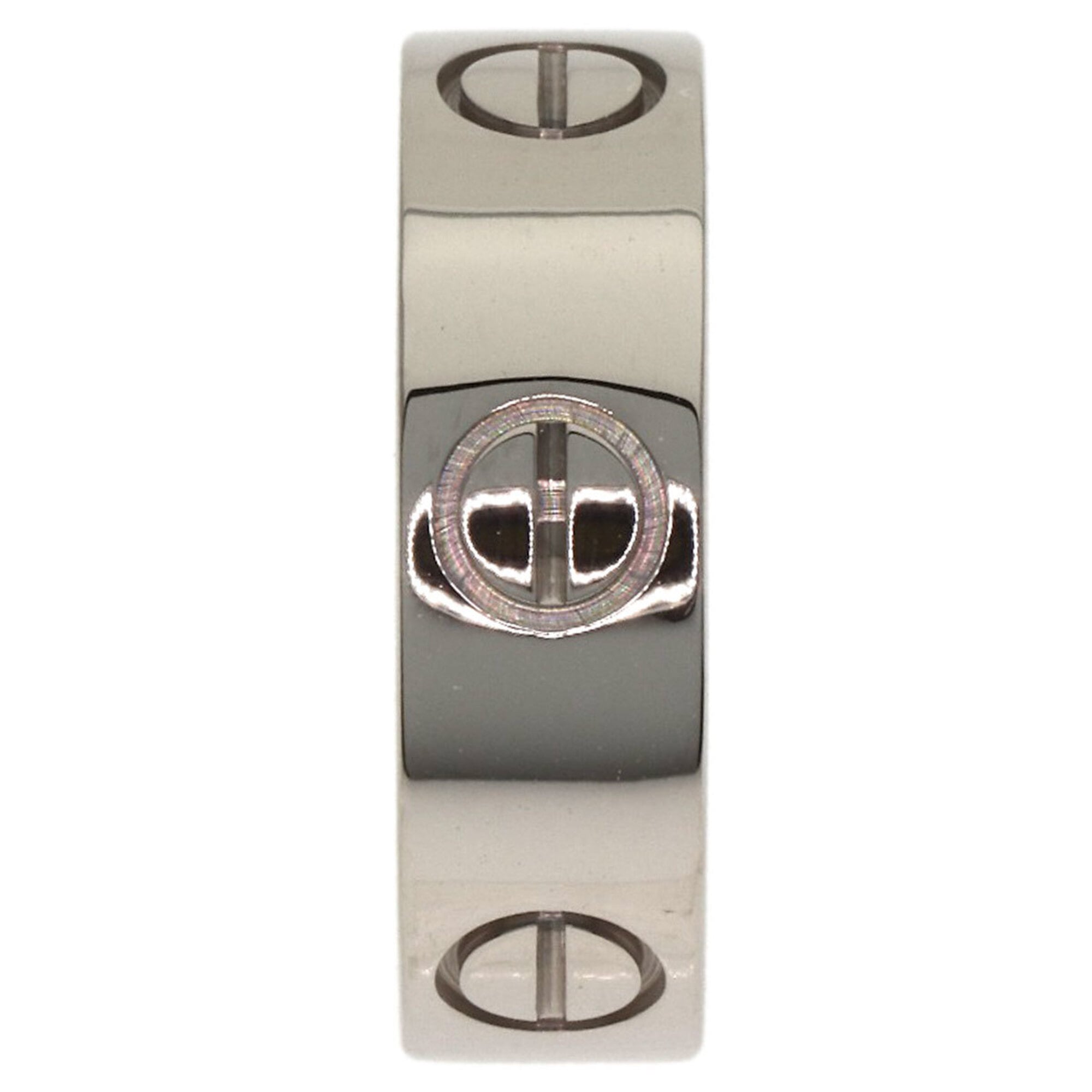 Cartier Love White Gold (18K) Band Ring (Pre-Owned)