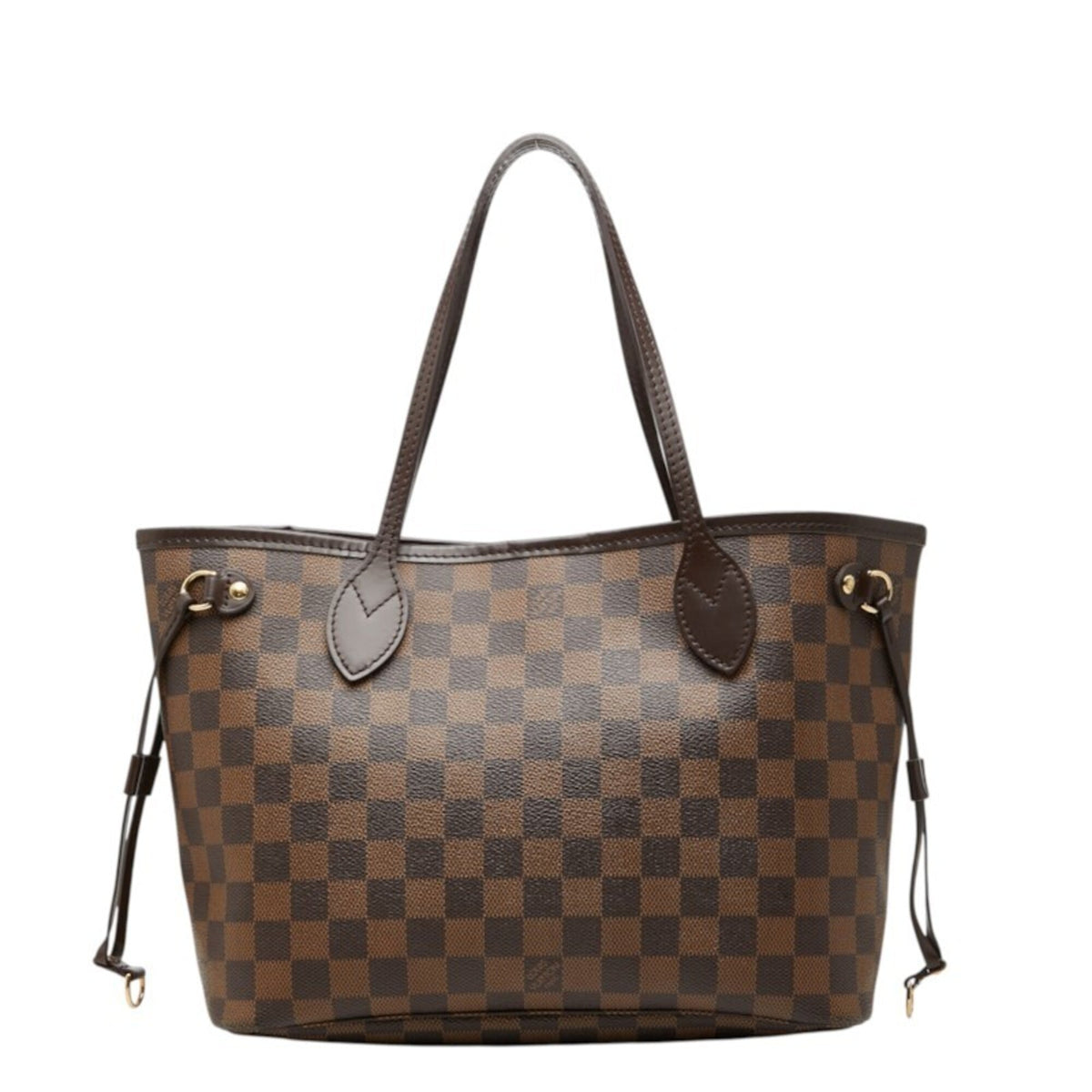 Louis Vuitton Damier Brown Cerise Red Color Pvc Leather Shoulder Bag Tote Bag (Pre-Owned)