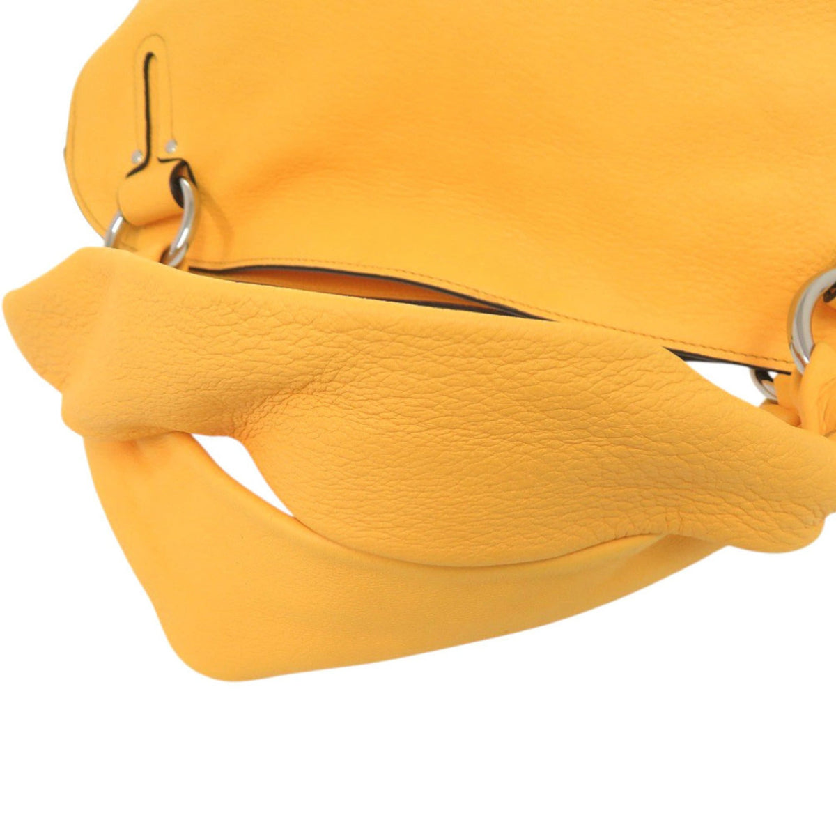 Celine Yellow Leather Handbag (Pre-Owned)