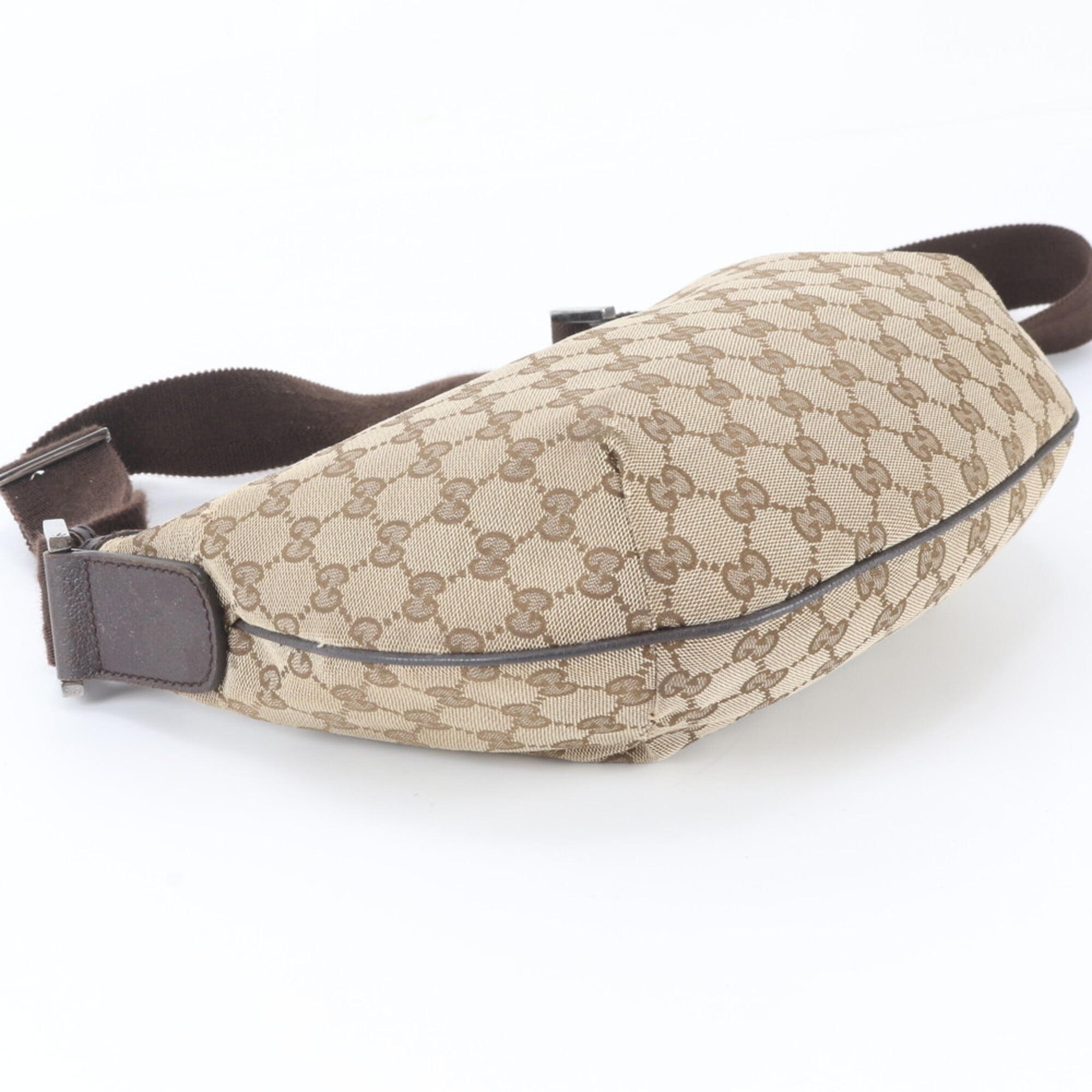 Gucci Gg Canvas Brown Gg Canvas Shoulder Bag (Pre-Owned)