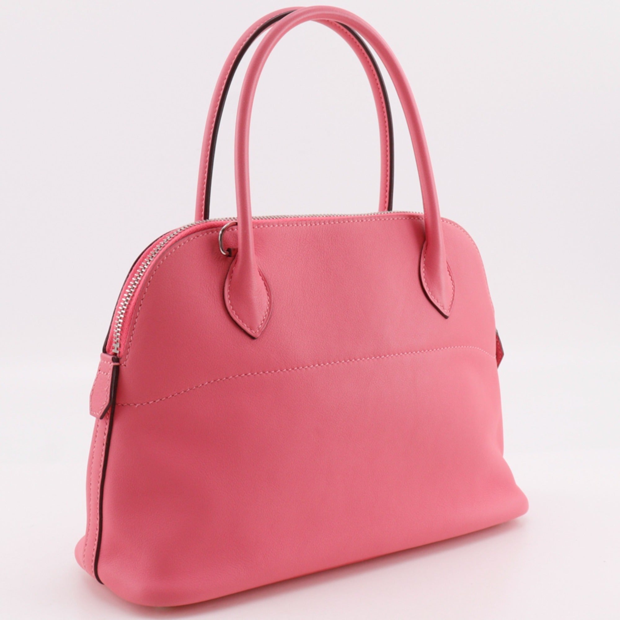 Hermes Pink Swift Leather Handbag (Pre-Owned)