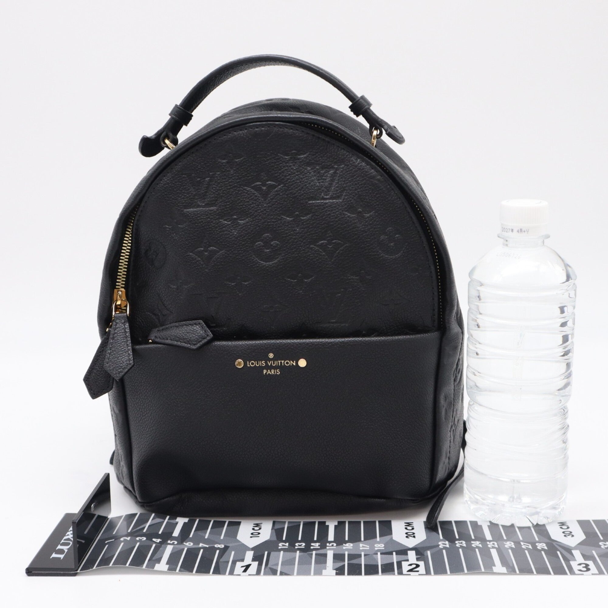Louis Vuitton Monogram Empreinte Black Leather Backpack (Pre-Owned)