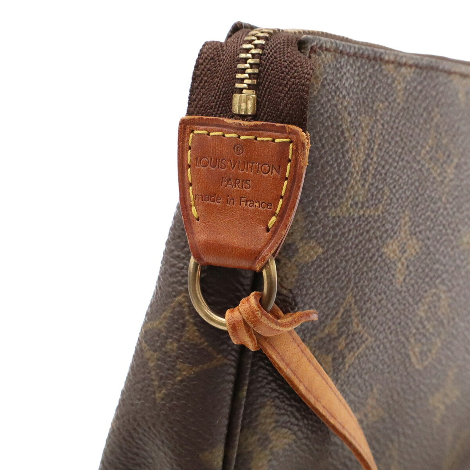 Louis Vuitton Monogram Brown Monogram Handbag Pochette (Pre-Owned)