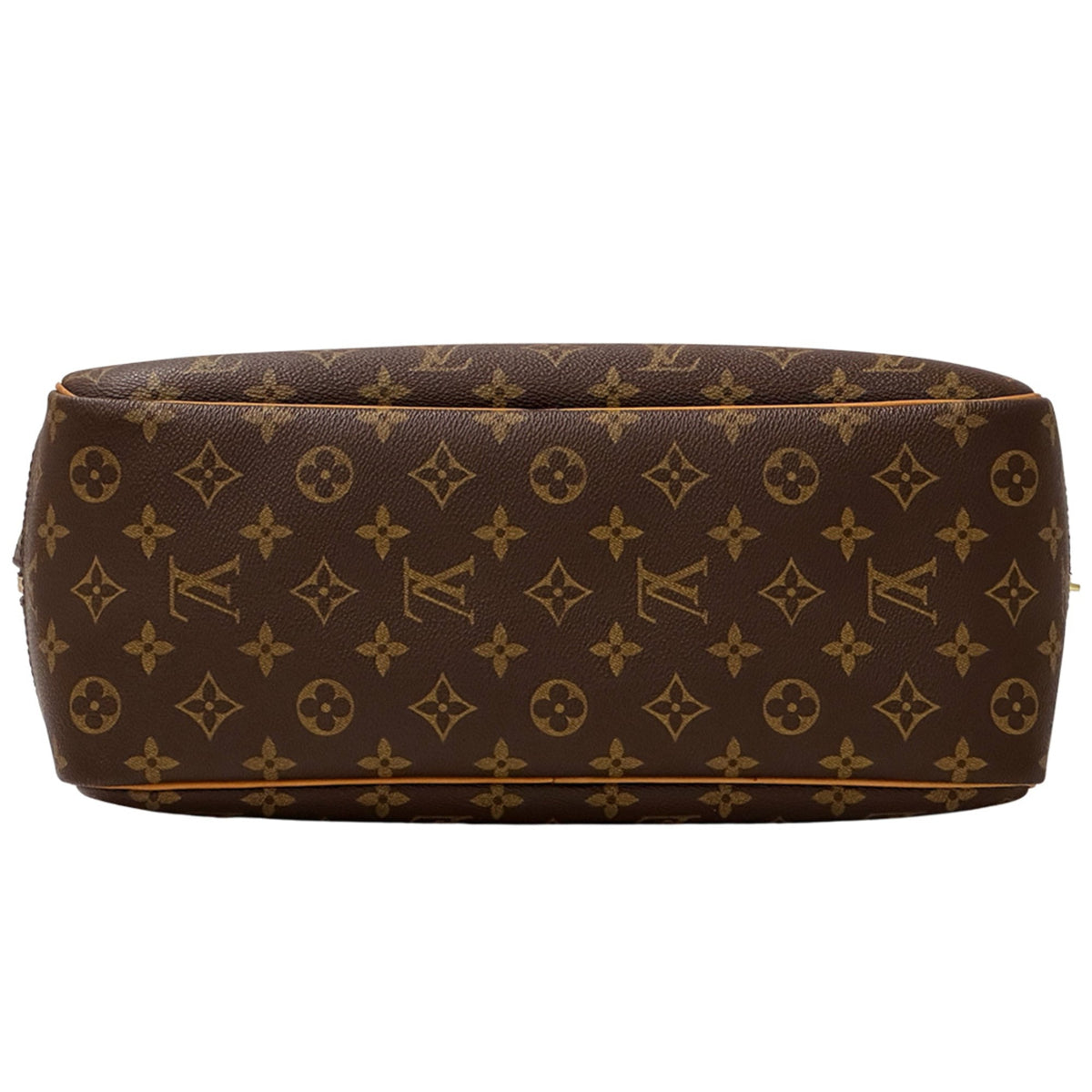 Louis Vuitton Brown Monogram Canvas Handbag (Pre-Owned)