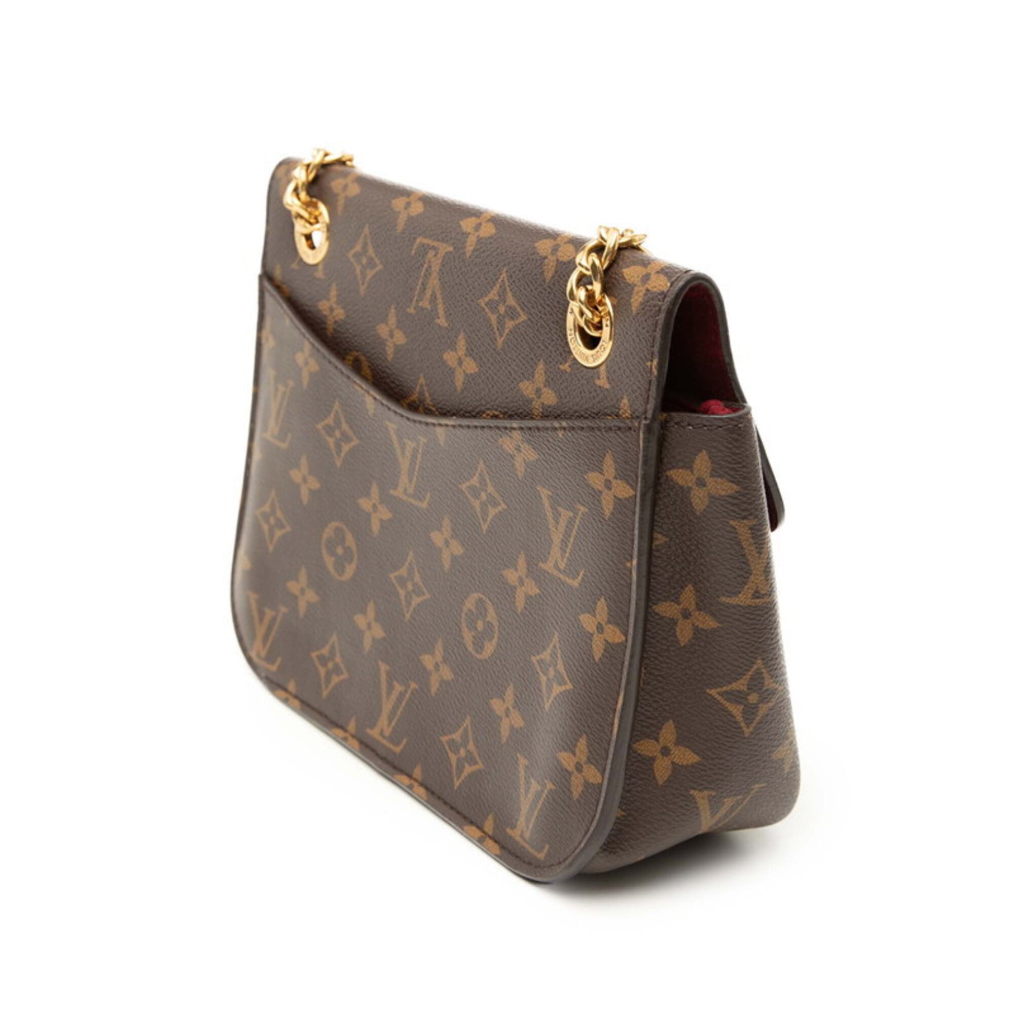 Louis Vuitton Brown Pvc Leather Shoulder Bag (Pre-Owned)