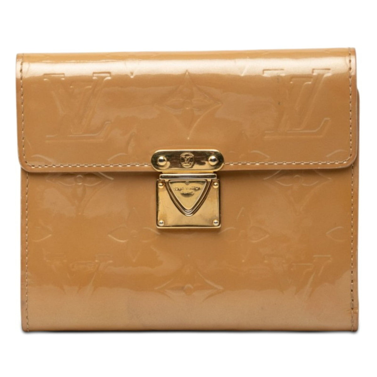 Louis Vuitton Beige Monogram Patent Leather (Pre-Owned)