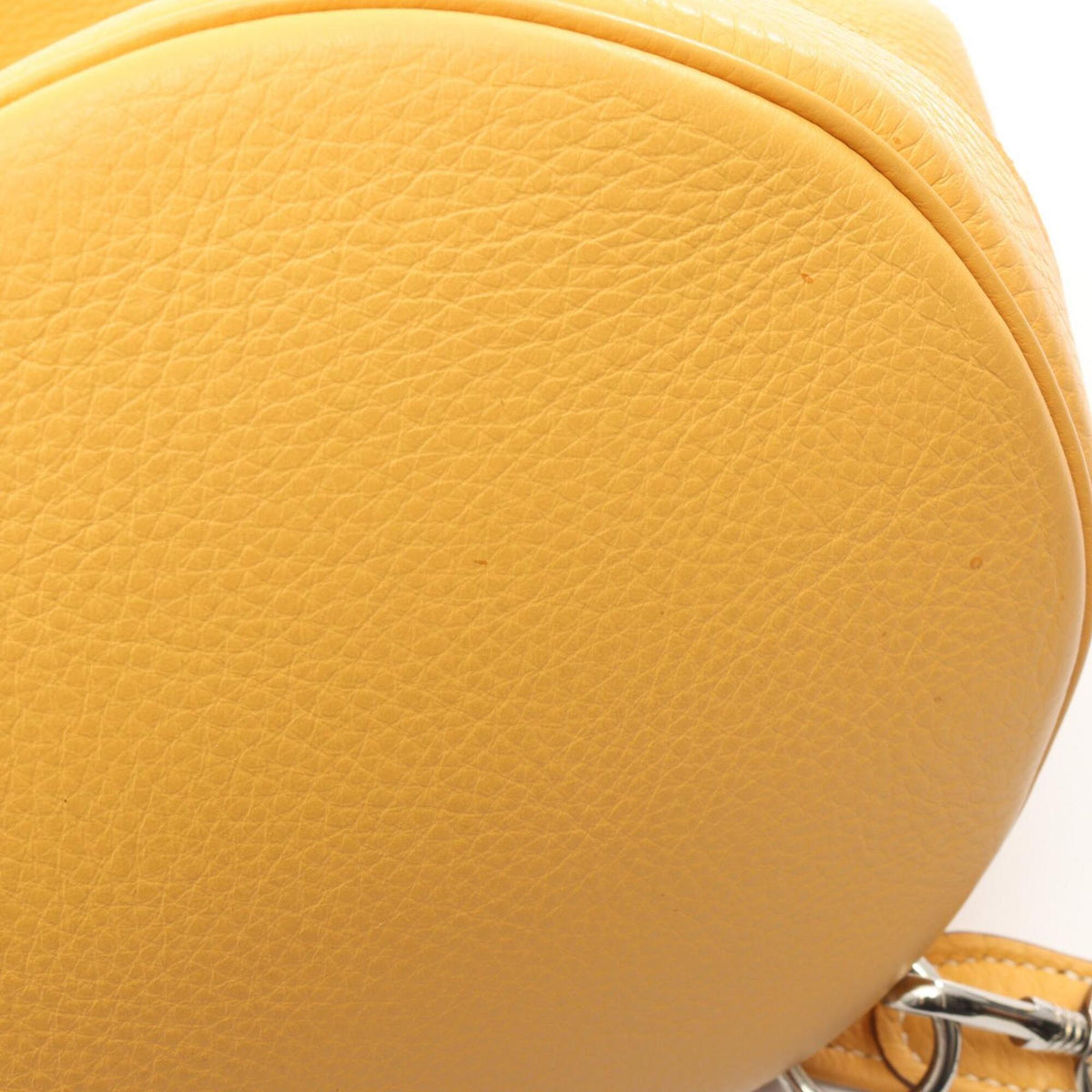 Hermes Beige Taurillon Clemence Leather Handbag Shoulder Bag (Pre-Owned)