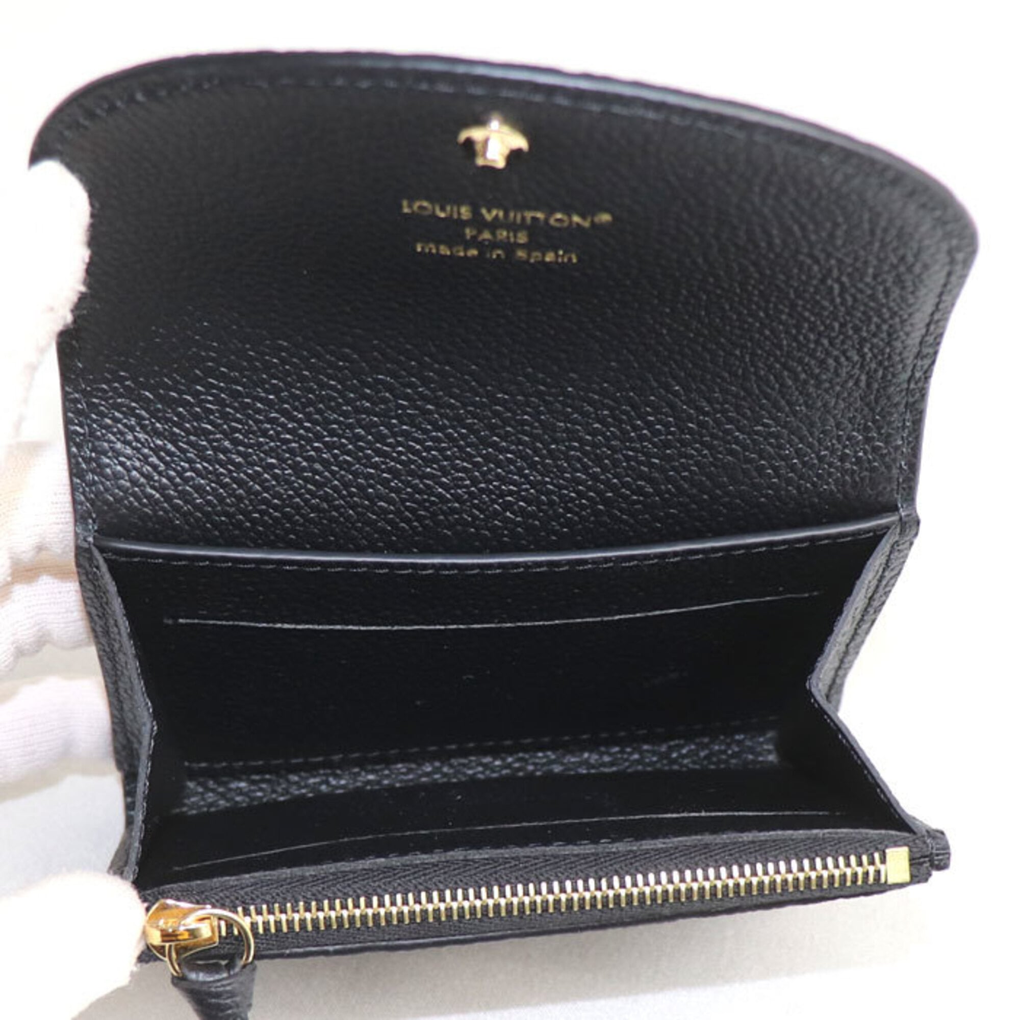 Louis Vuitton Black Monogram Empreinte Coin Purse/Coin Case (Pre-Owned)