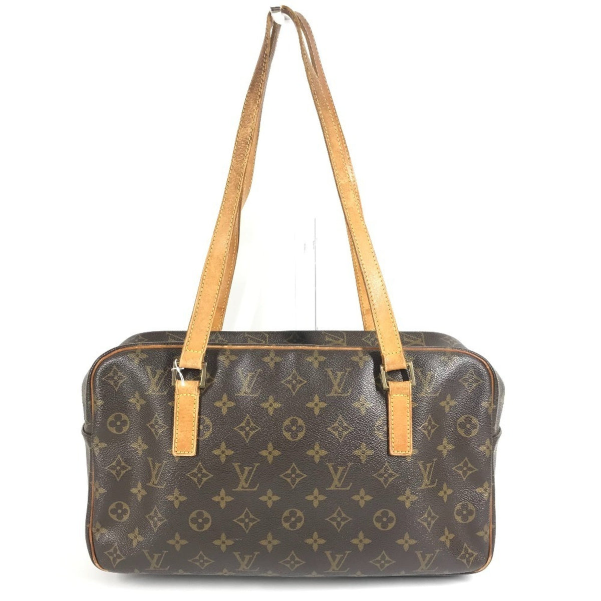 Louis Vuitton Brown Monogram Canvas Shoulder Bag Tote Bag (Pre-Owned)