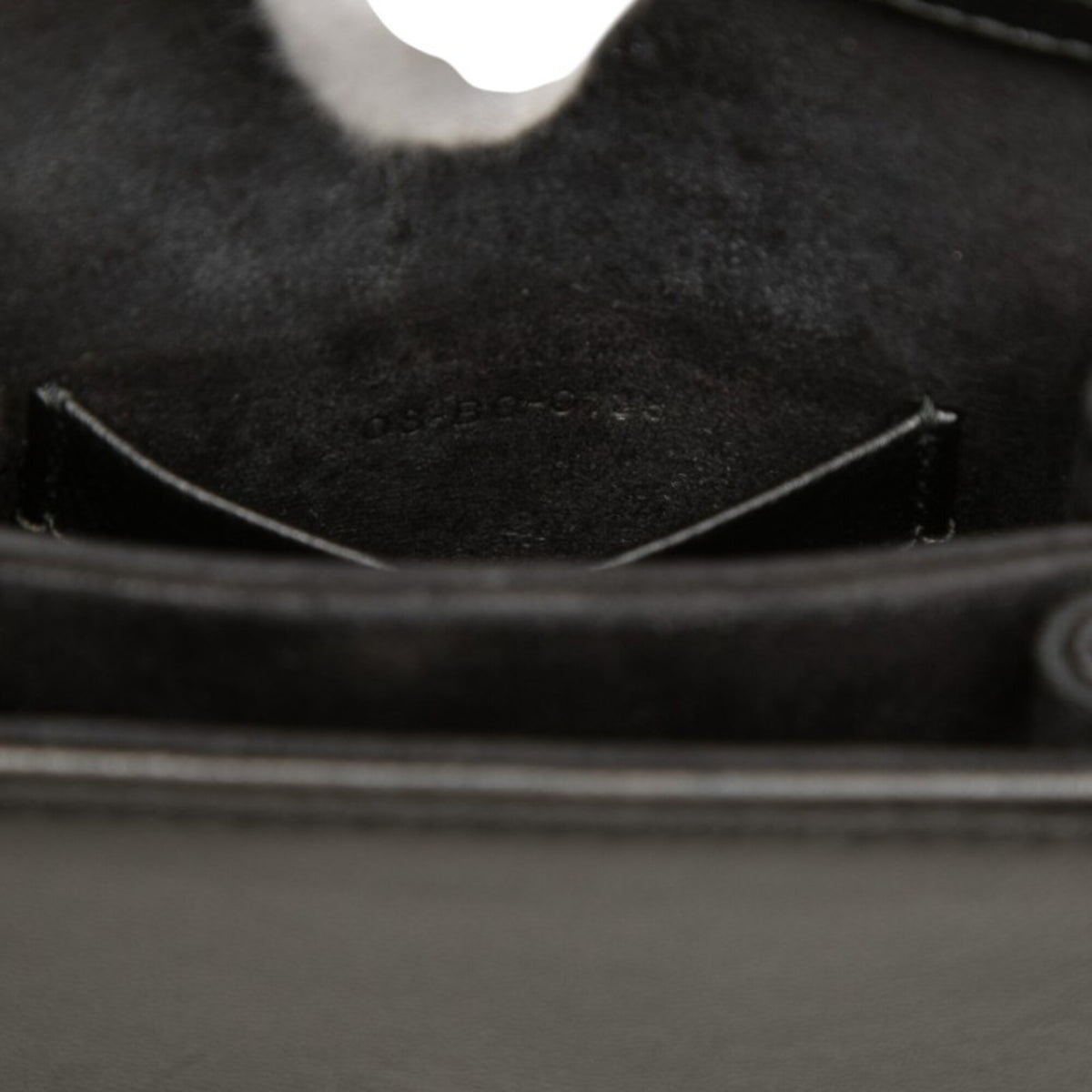 Christian Dior Black Gold Leather Shoulder Bag (Pre-Owned)