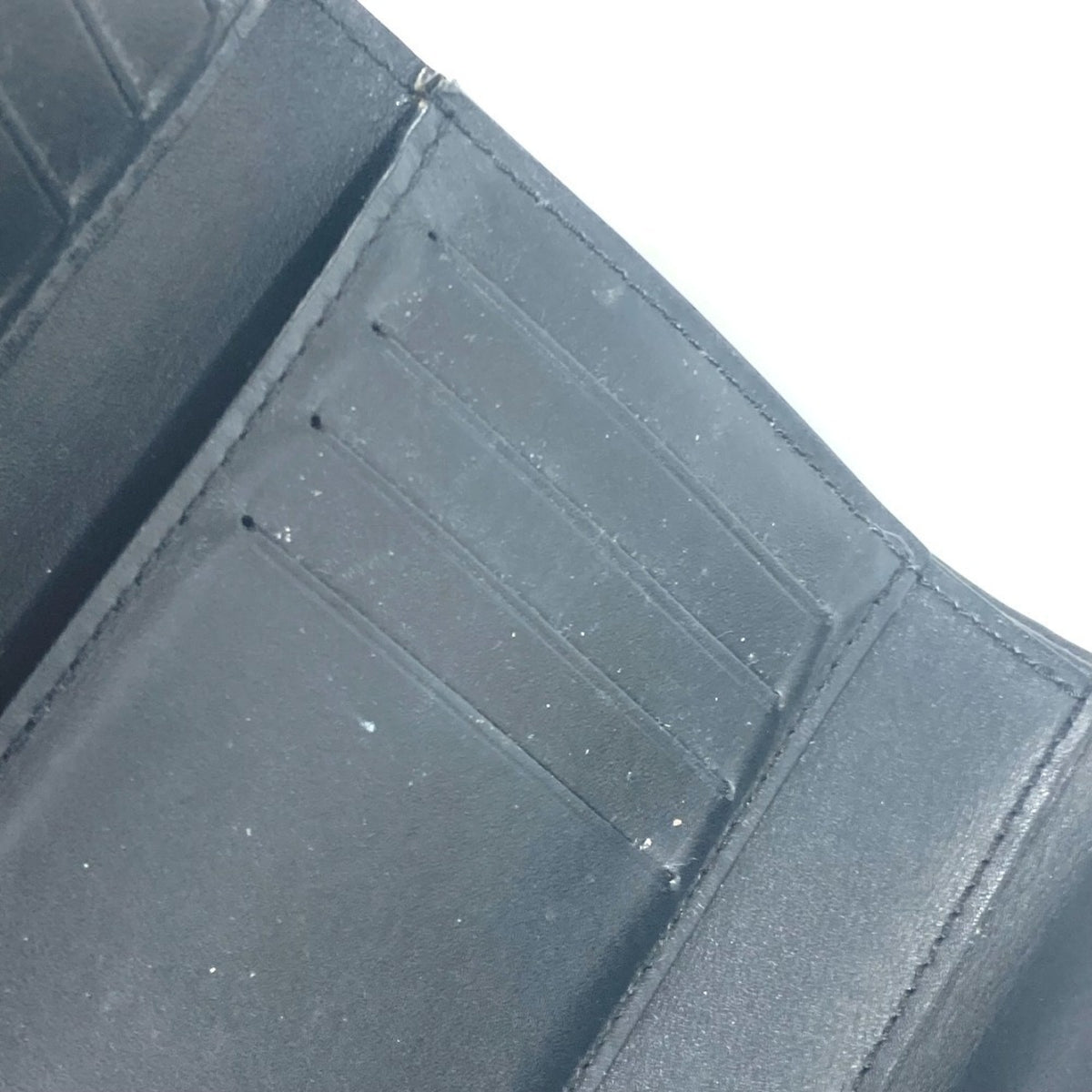 Louis Vuitton Monogram Black Brown Monogram Wallet (Tri-Fold) (Pre-Owned)