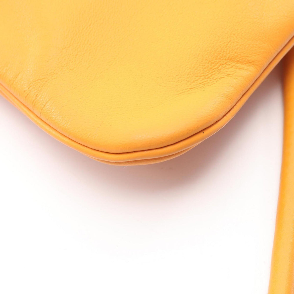 Hermes Orange Swift Leather Handbag Shoulder Bag (Pre-Owned)