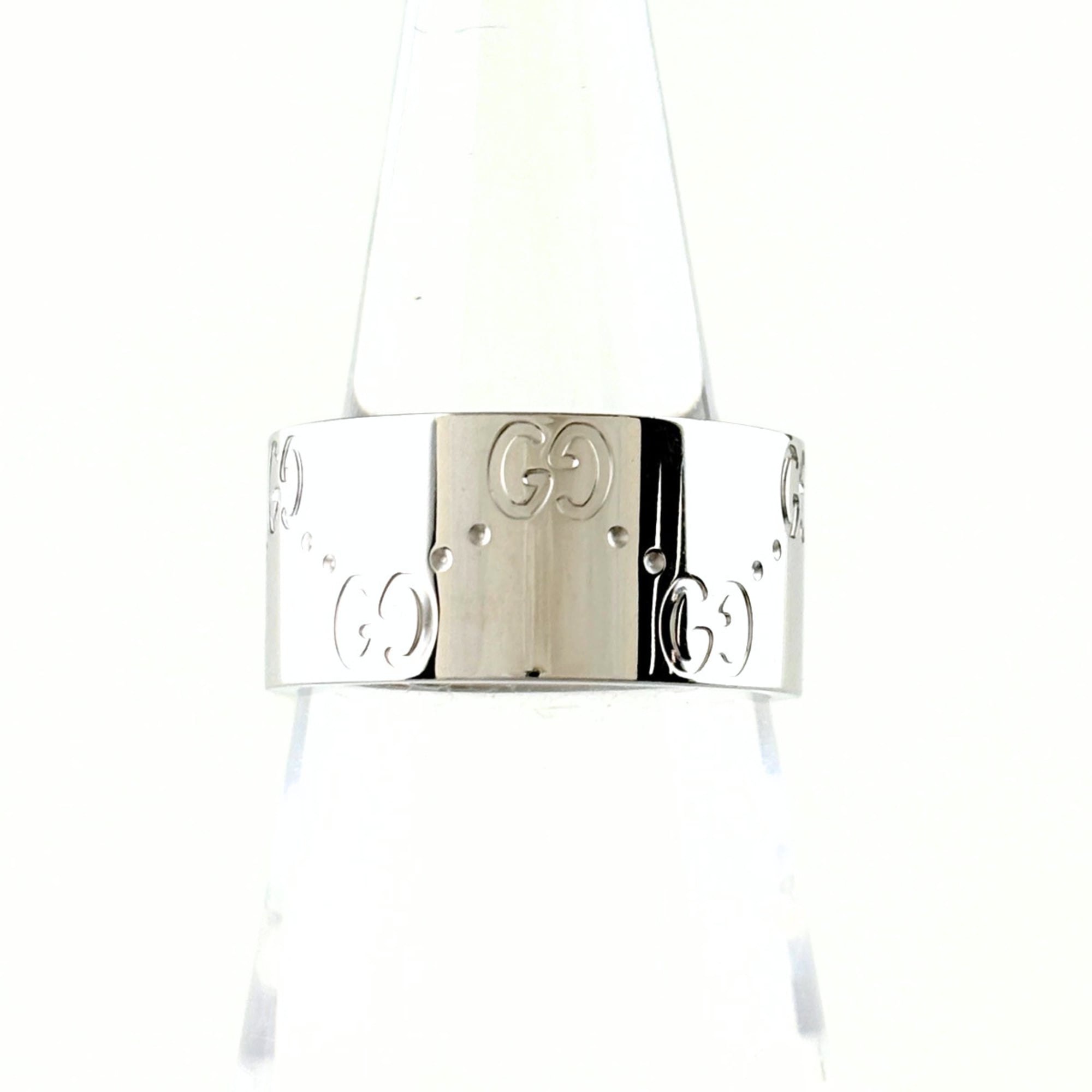 Gucci White Gold (18K) Band Ring (Pre-Owned)